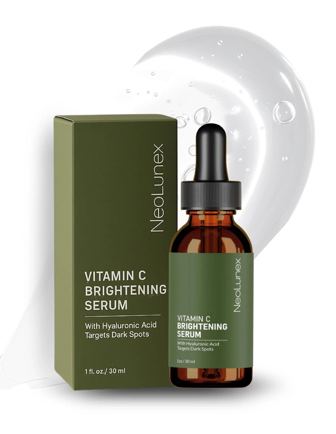 NeoLunex Vitamin C Brightening Serum with Hyaluronic Acid - photo 3