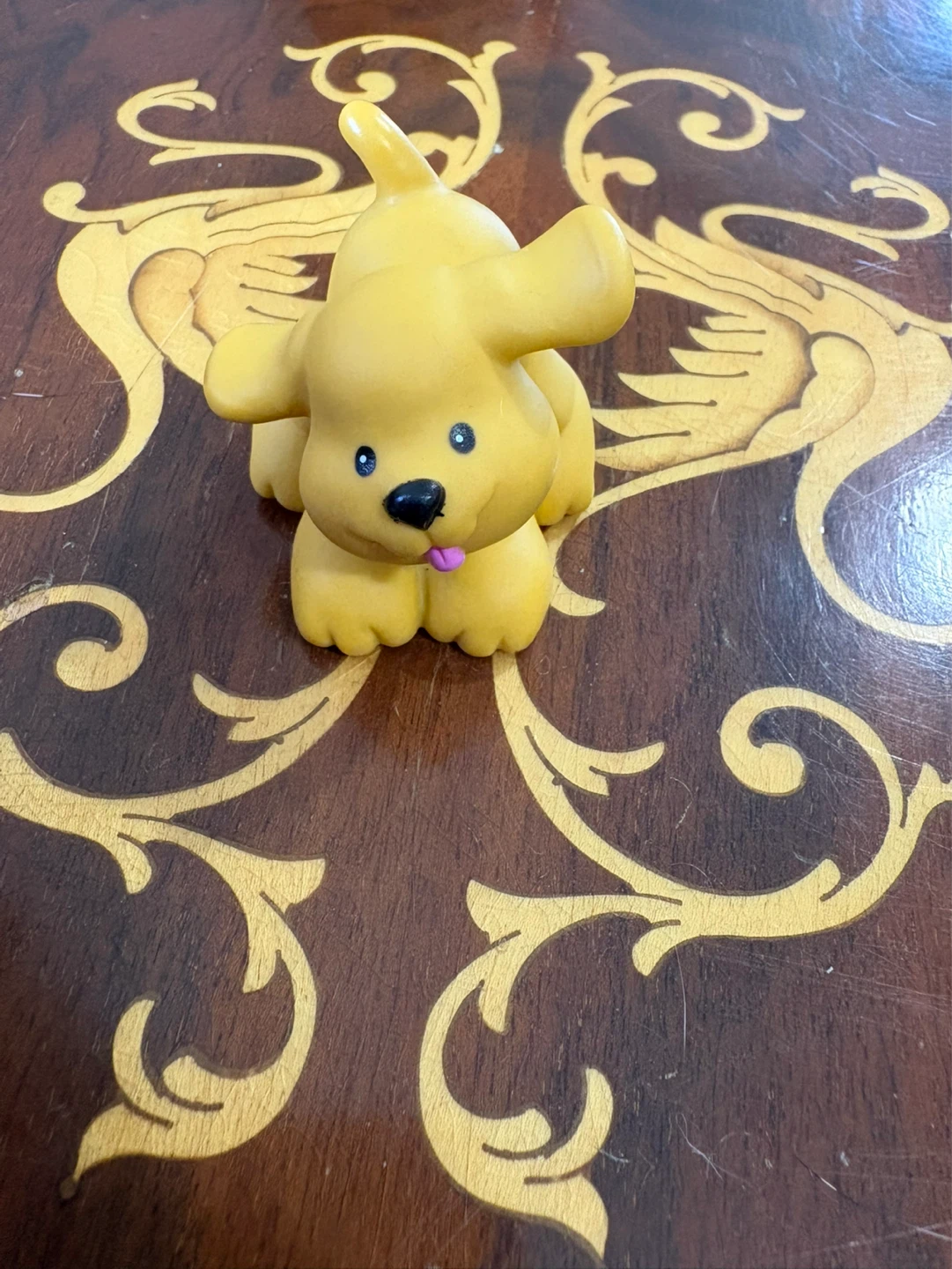 Fisher-Price Little People Yellow Dog Toy