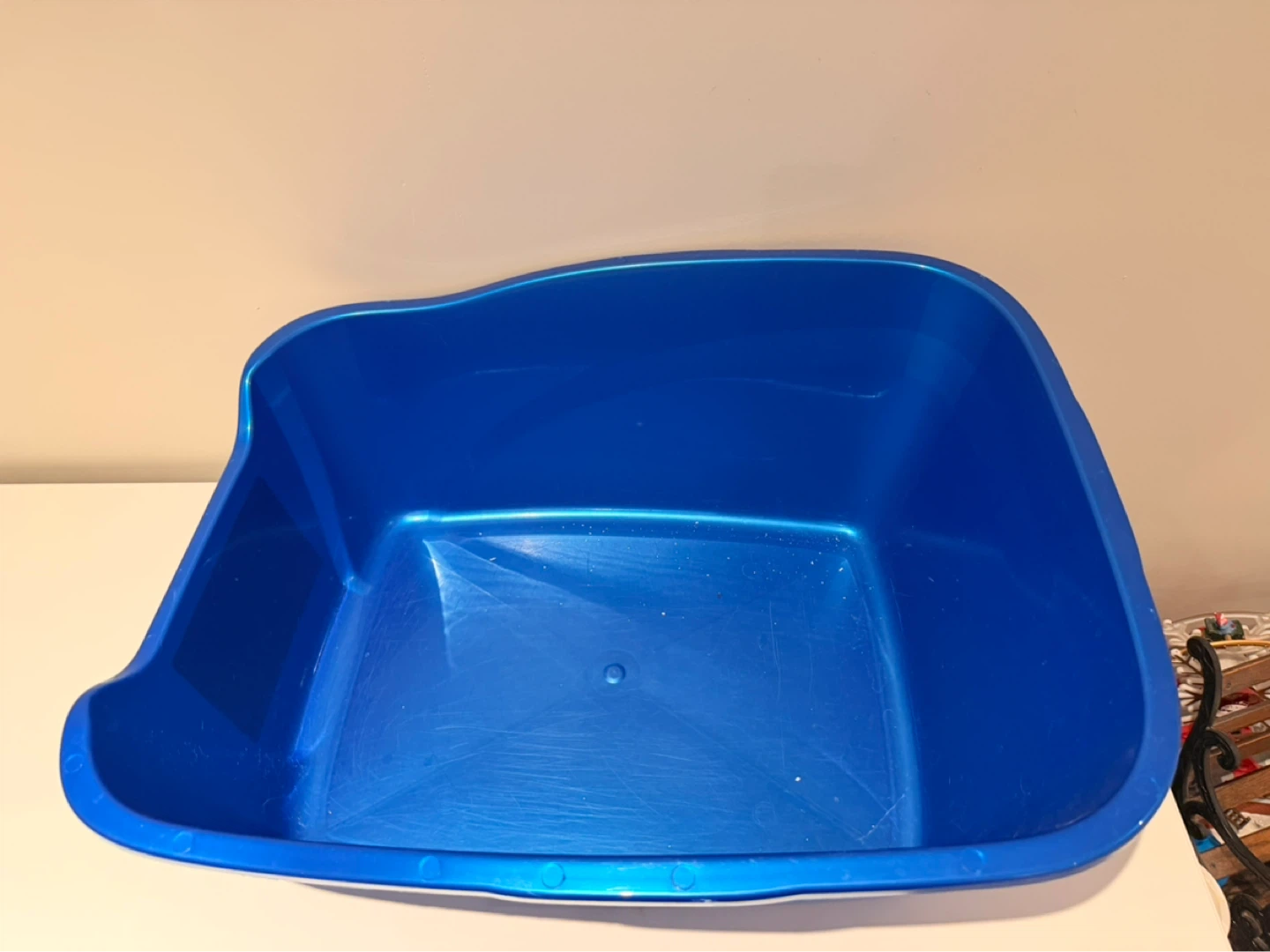 Stainless steel + plastic cat litter box - photo 4