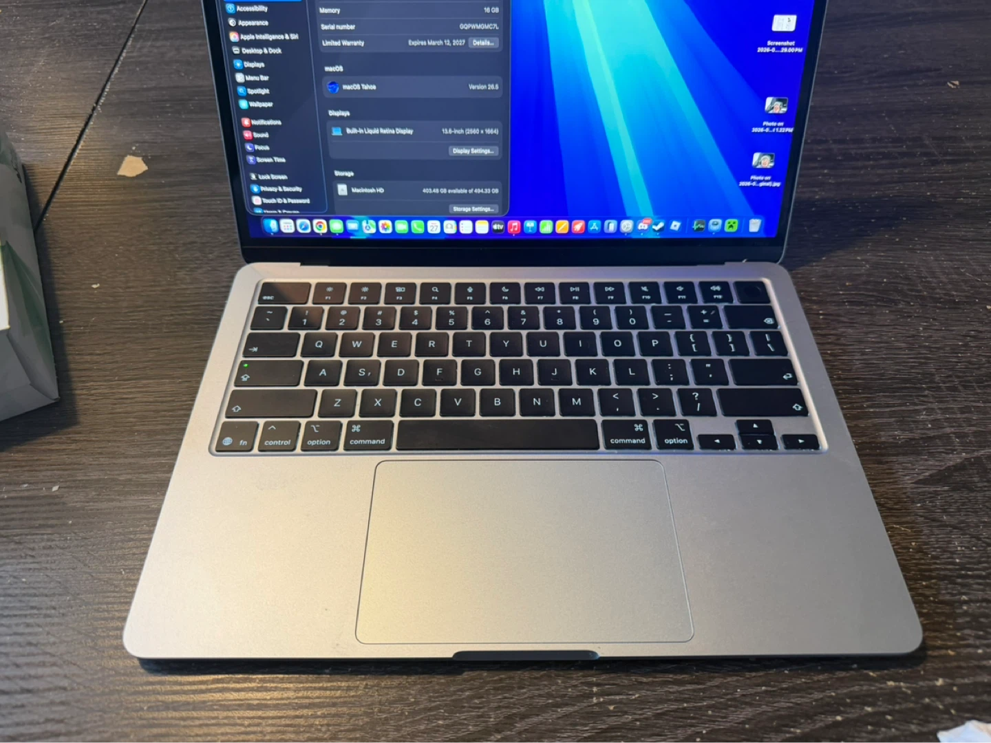 Apple MacBook Air 13.6-inch Laptop