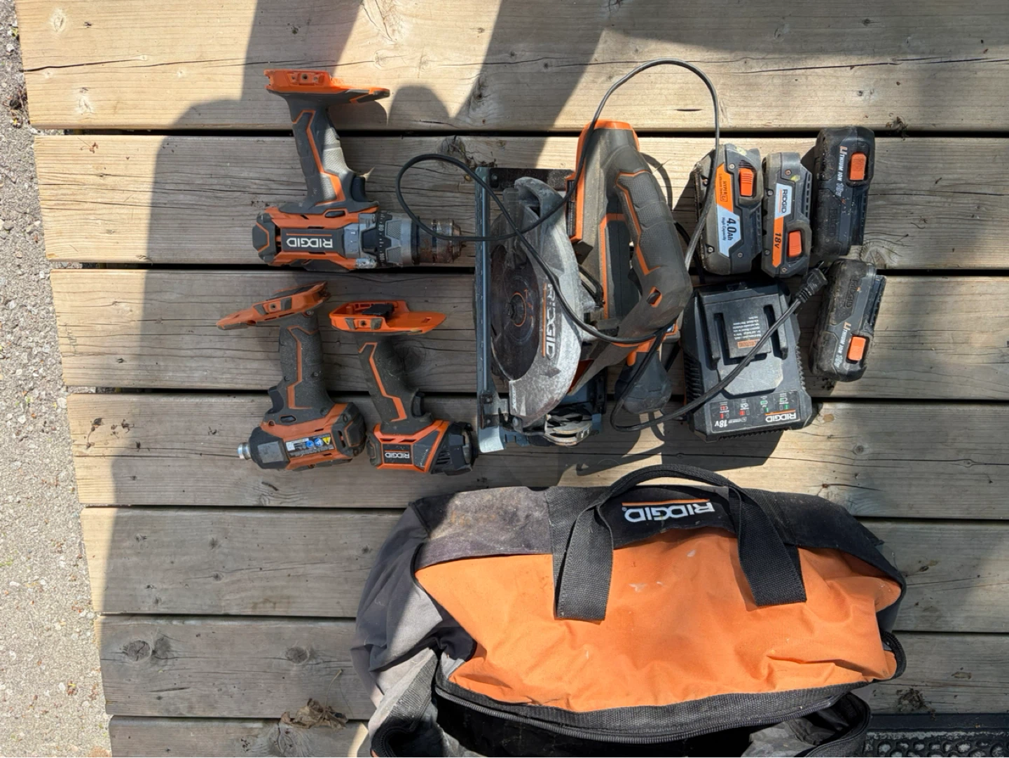 Rigid 18 Volt Kit