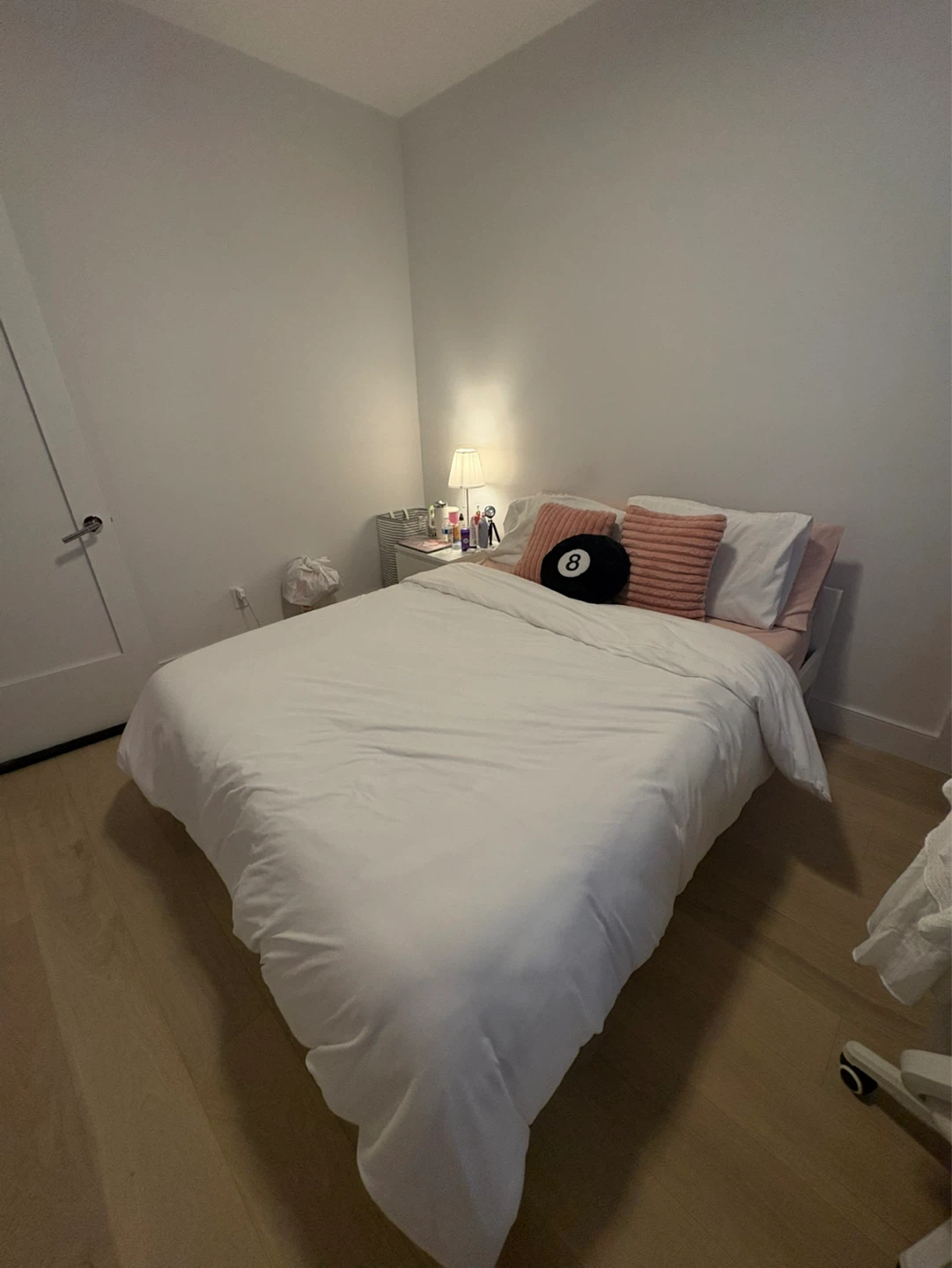 IKEA White Bed Frame with Storage Drawers - photo 3