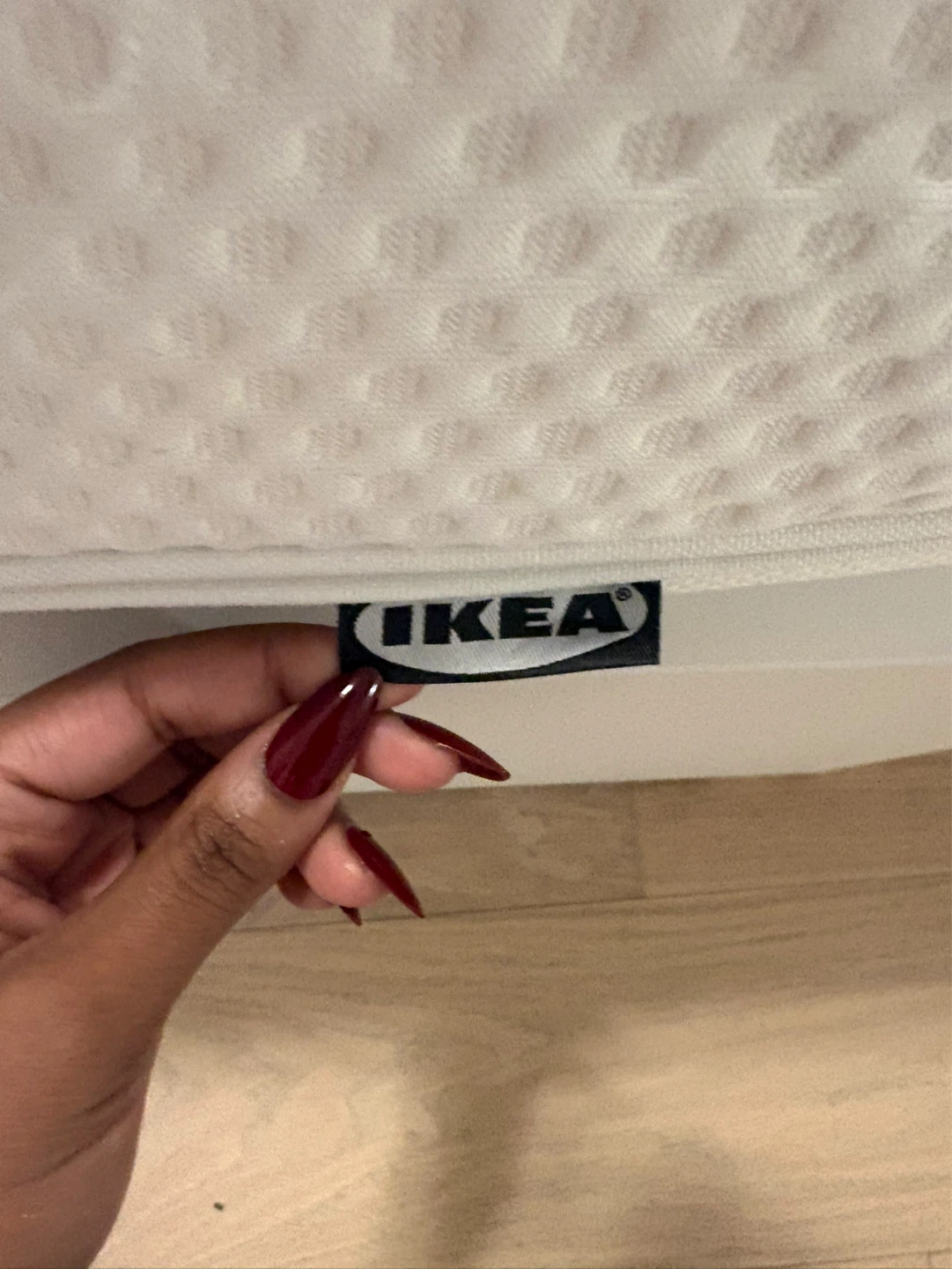 IKEA White Bed Frame with Storage Drawers - photo 2