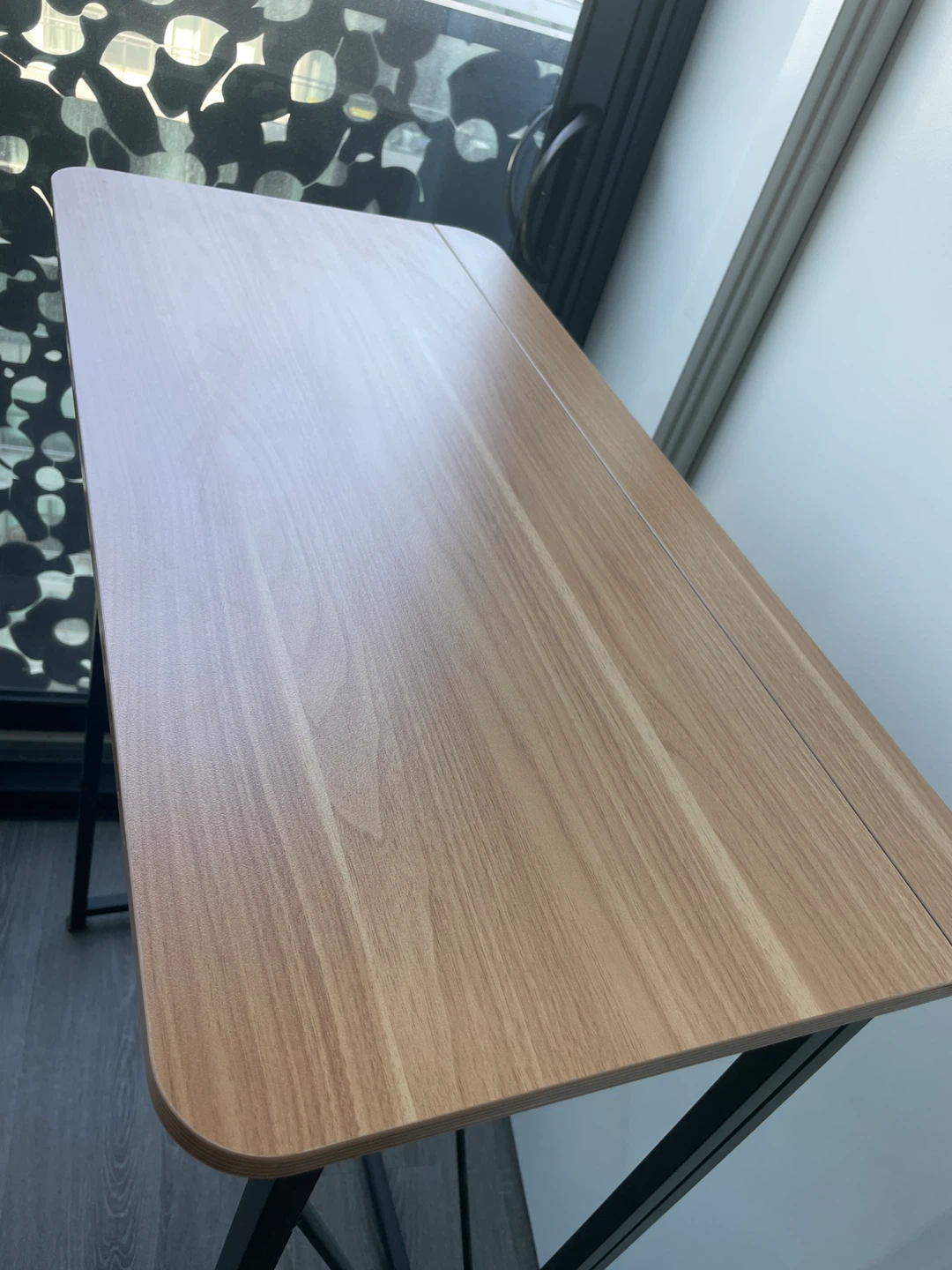 Foldable Standing Desk - Wood Tone - photo 2