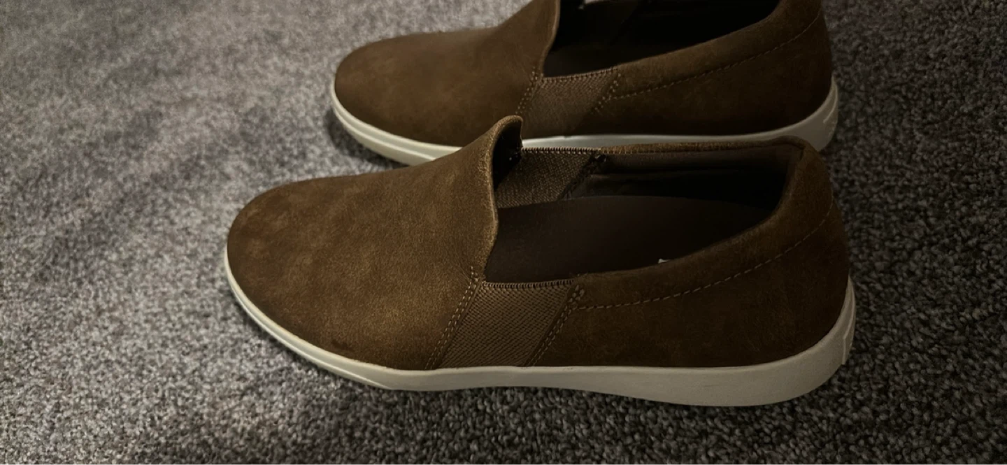 Roots Brown Suede Slip-On Shoes - photo 3