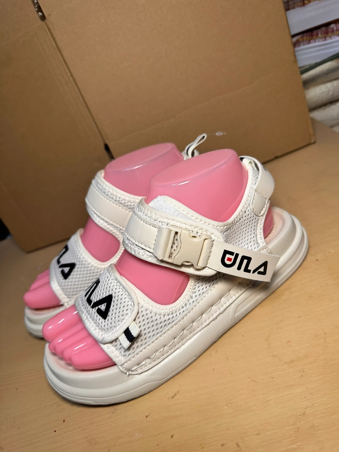 White Women's Sport Sandals