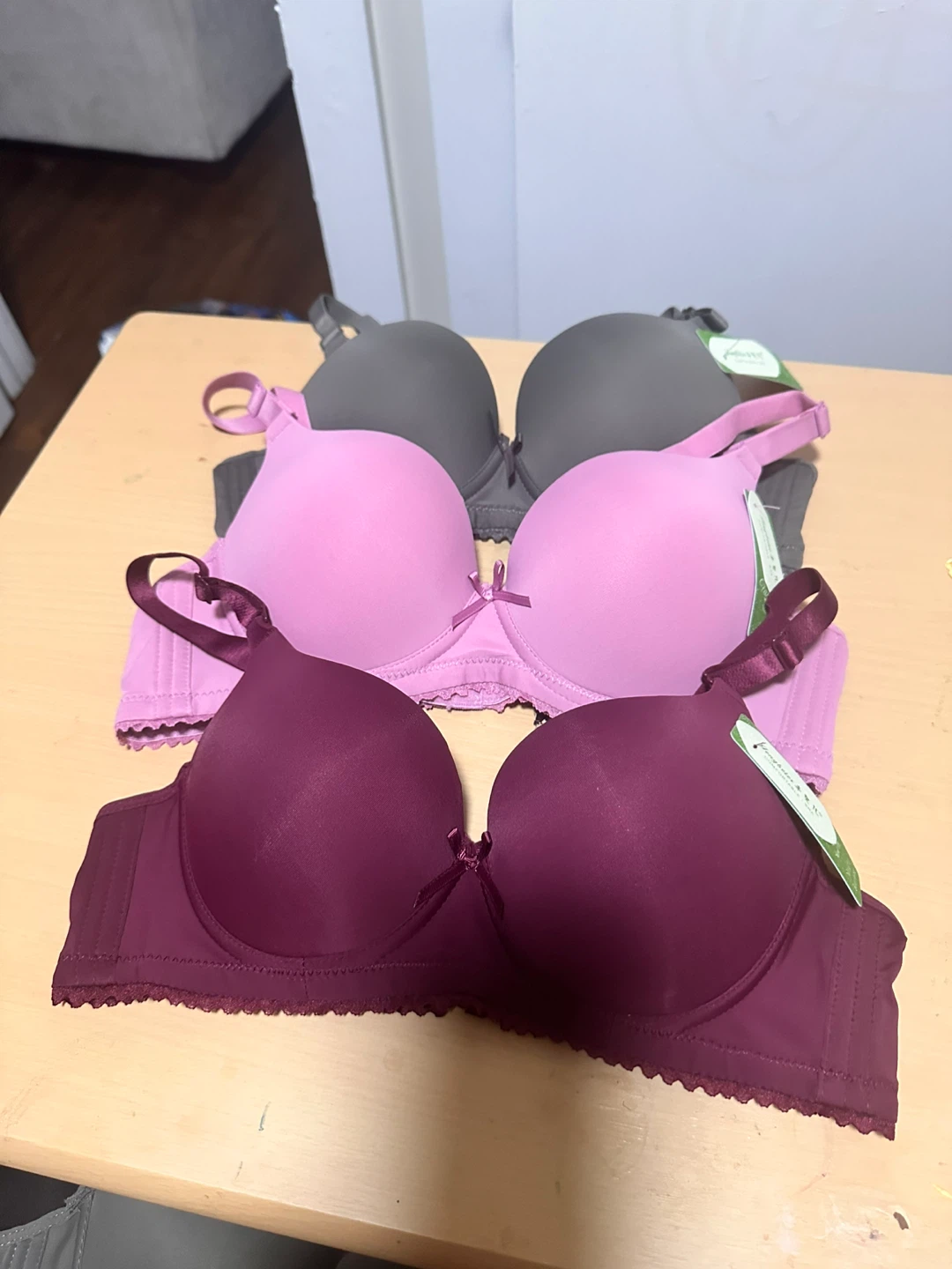 Set of 3 Women's Push-Up Bras - photo 2