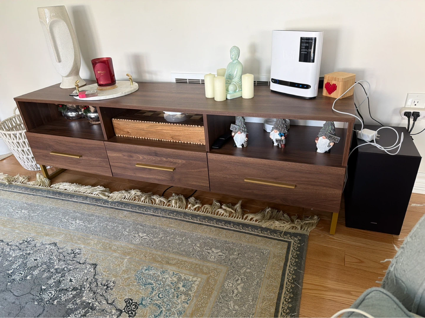 Mid century modern tv stand