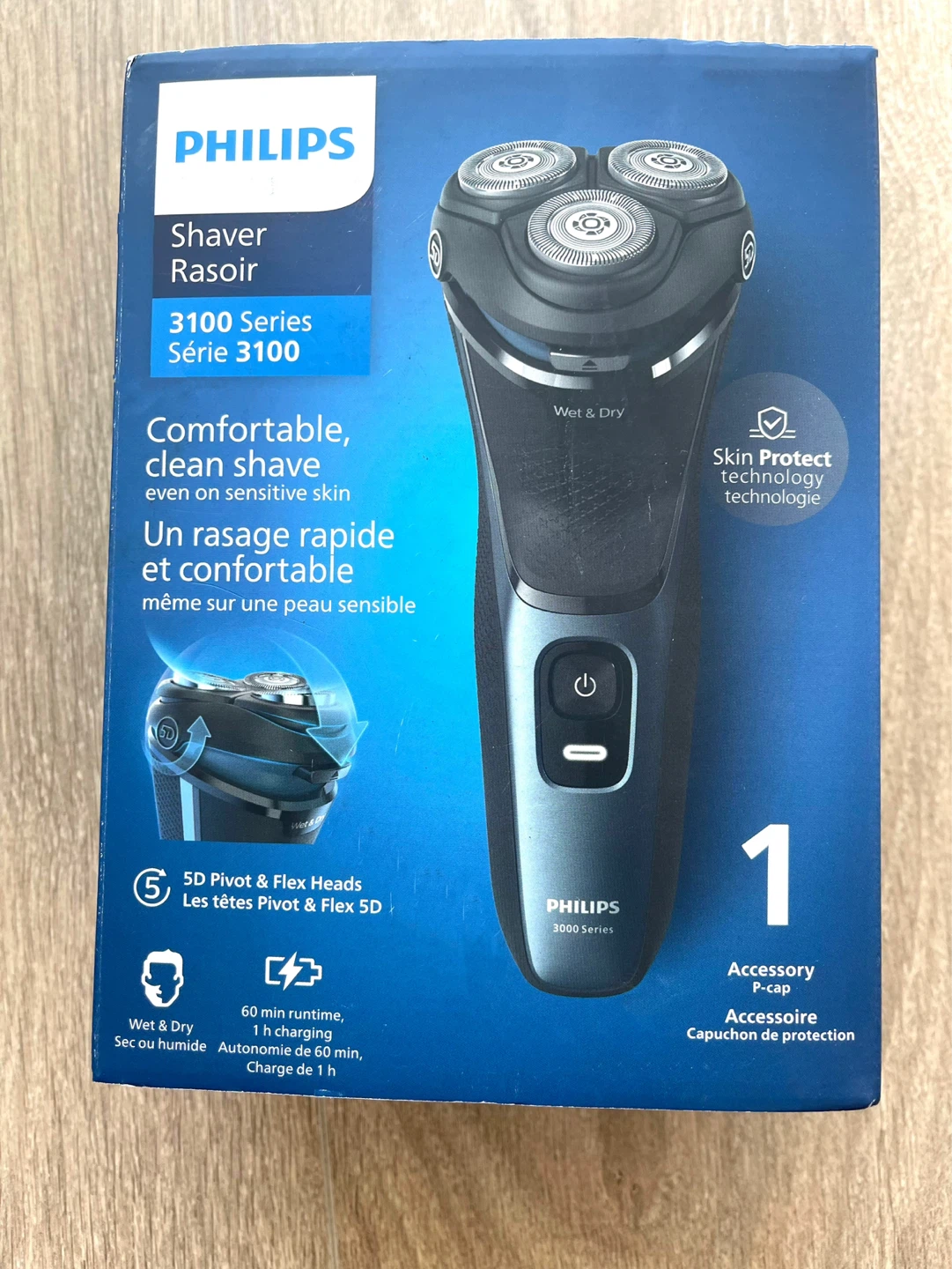 Unopened Philips Shaver 3100 Series Electric Shaver