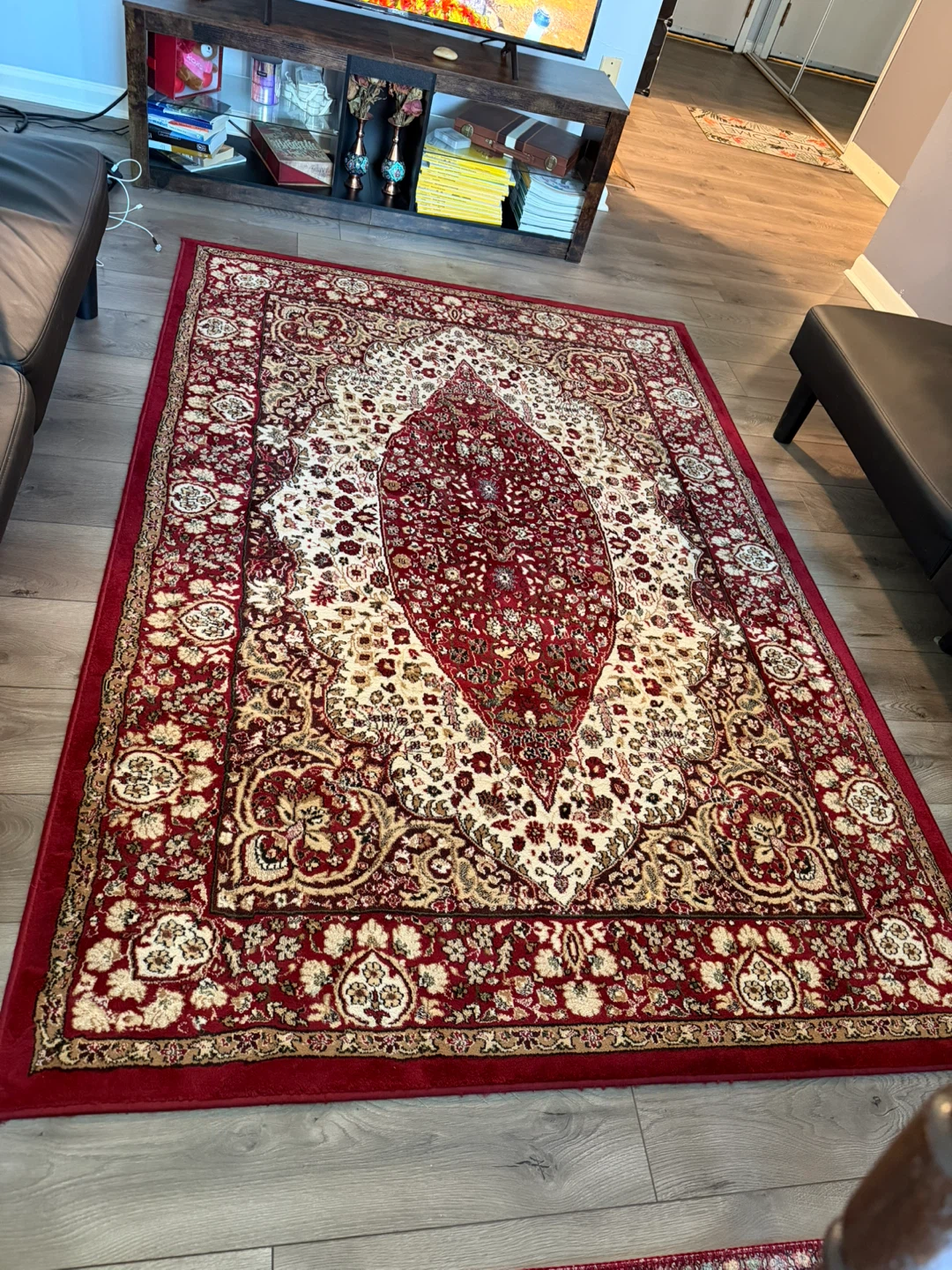 At Home Oriental Area Rug 4'11" x 7'3"