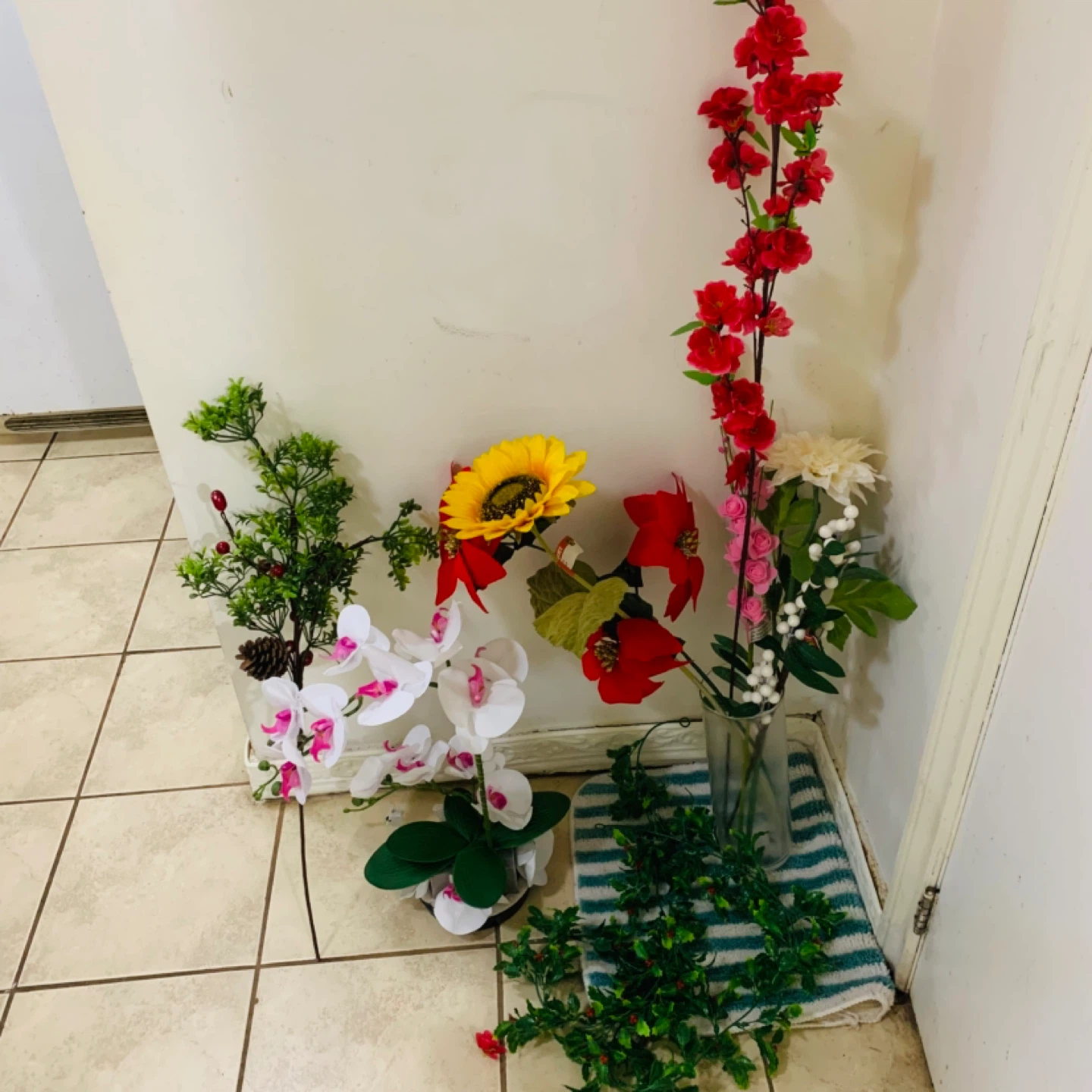 Assorted Artificial Flowers and Greenery Bundle