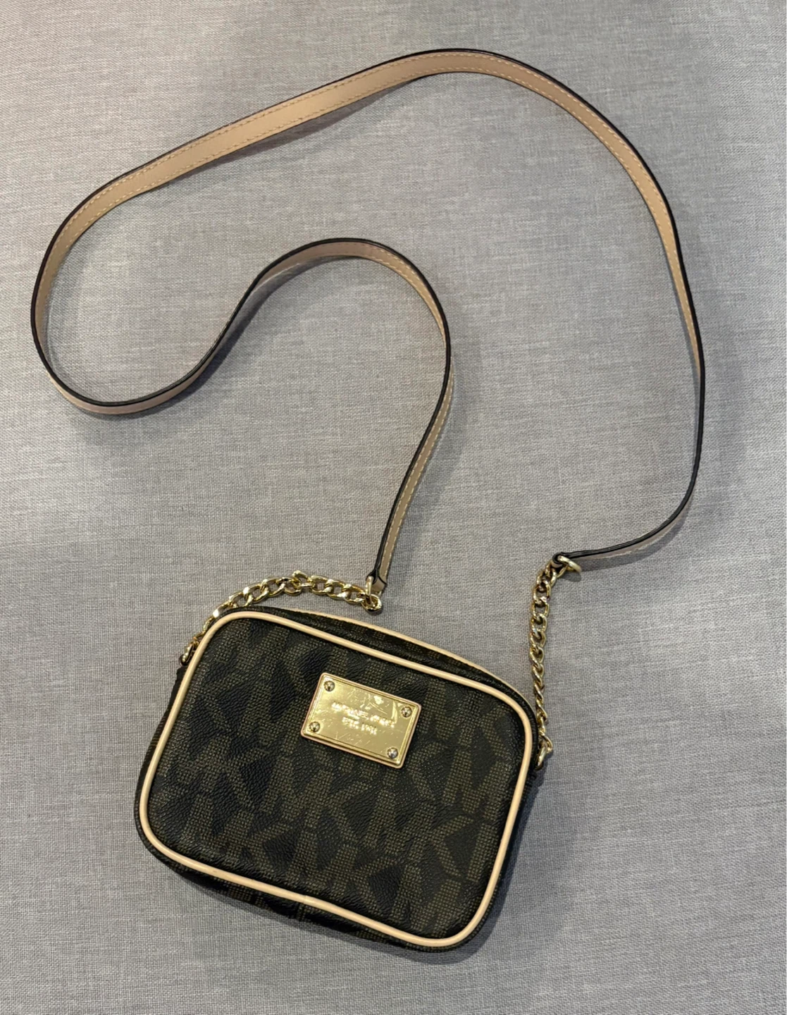 Michael Kors Brown Signature Logo crossbody Bag - photo 2