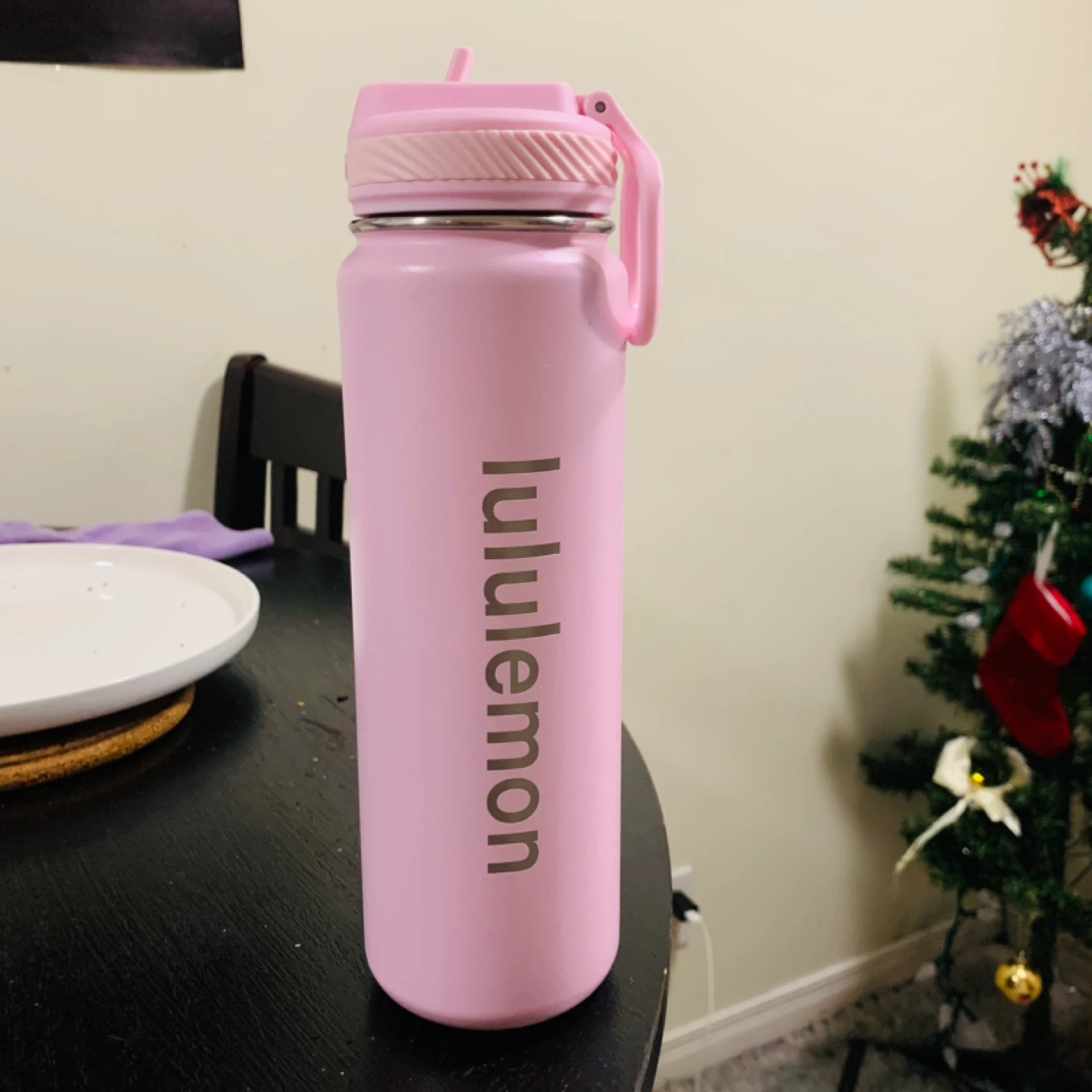 Lululemon Pink Water Bottle - photo 2