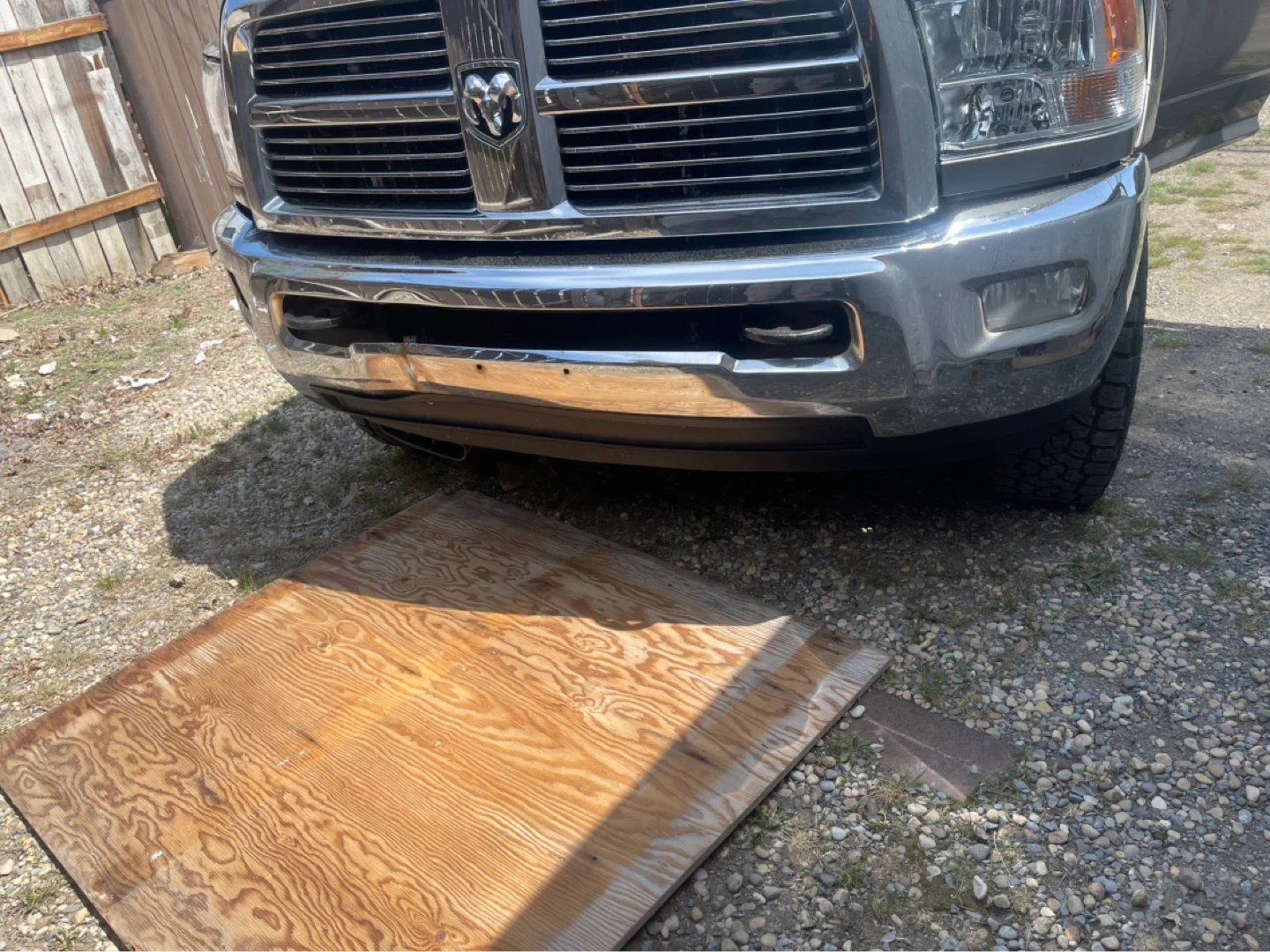 Dodge Ram Front Bumper Chrome - photo 2