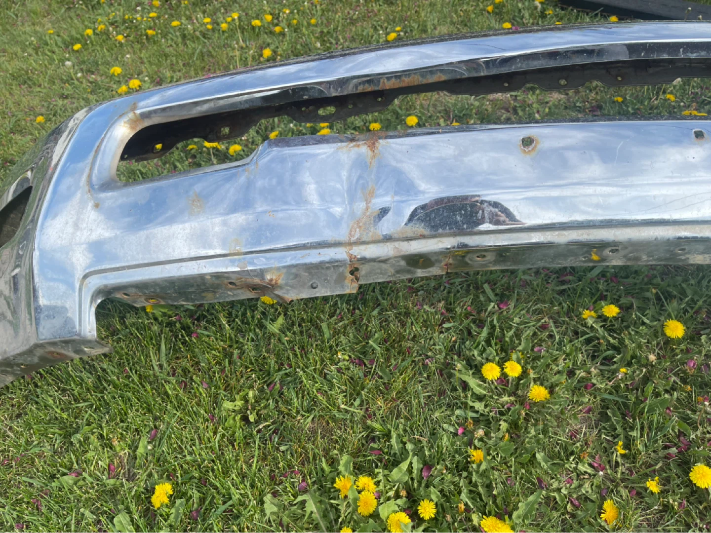 Dodge Ram Front Bumper Chrome - photo 3