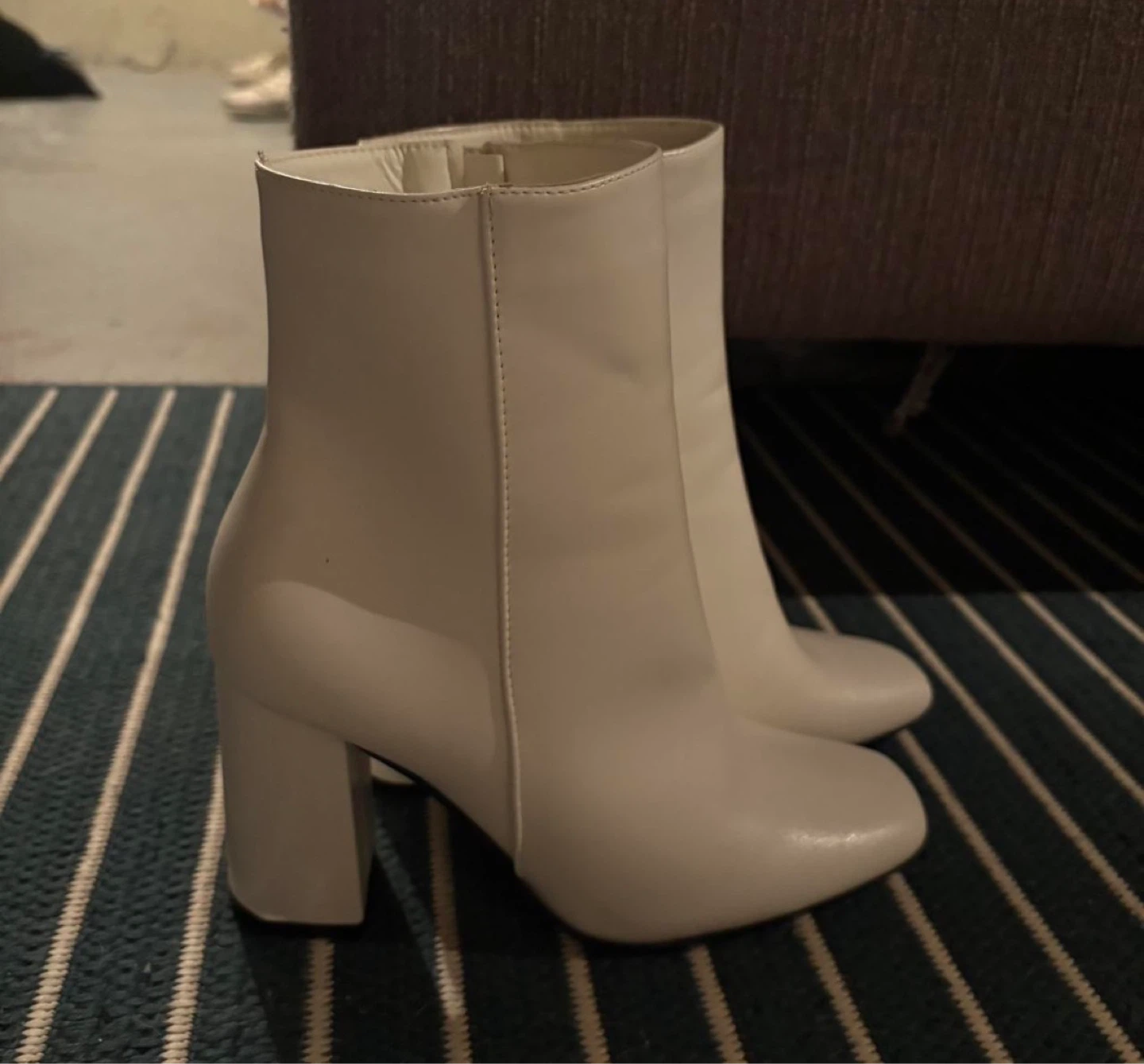 White Boot Heels - photo 5