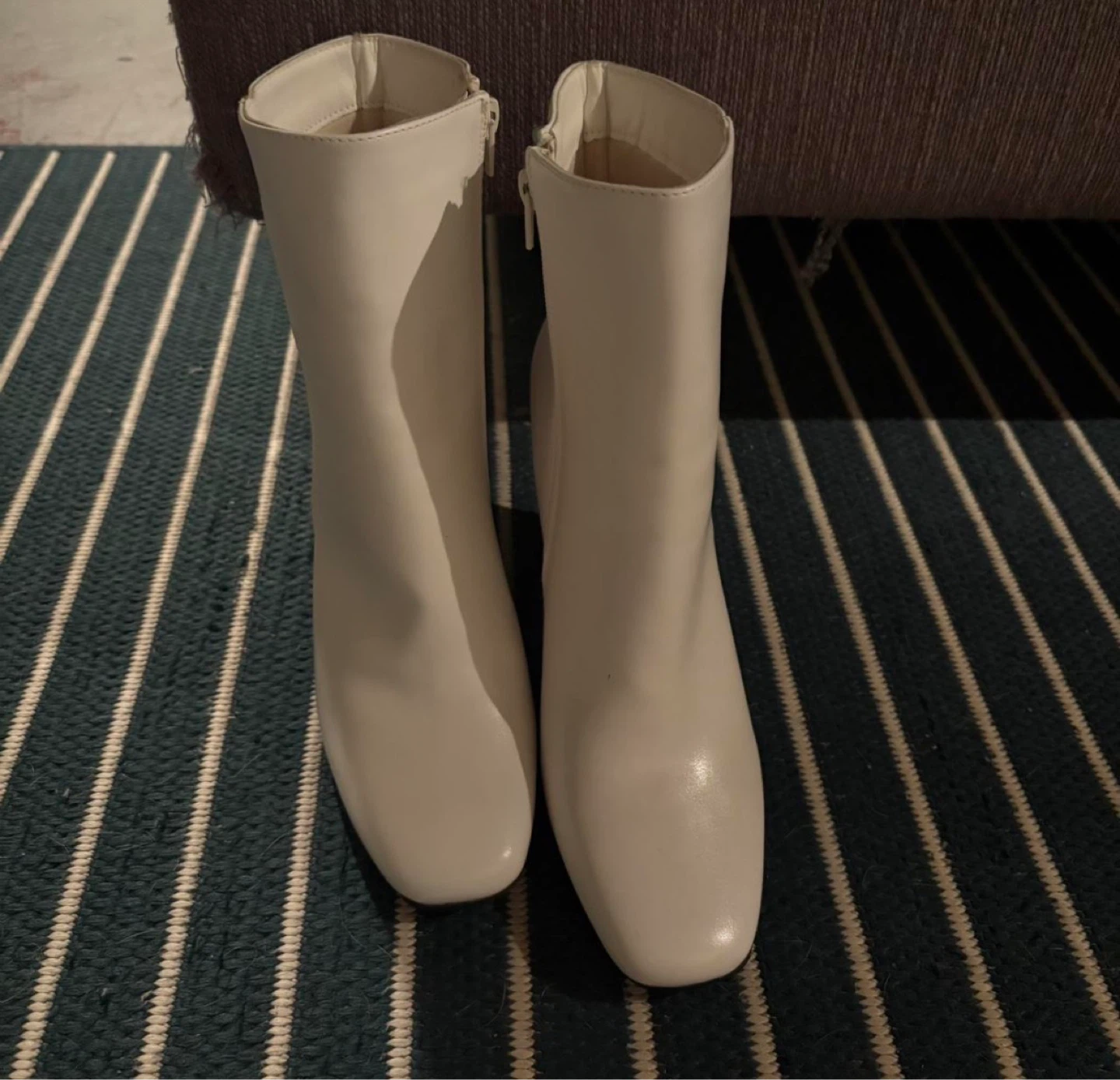 White Boot Heels - photo 3