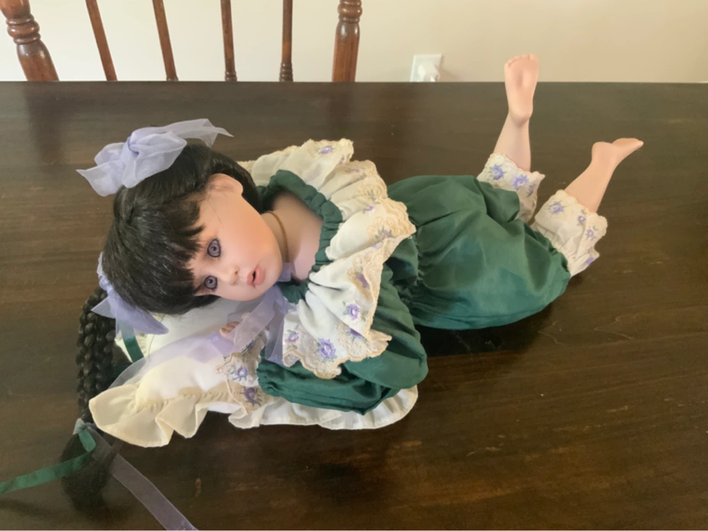 Collection of Porcelain Dolls in Various Outfits - photo 5
