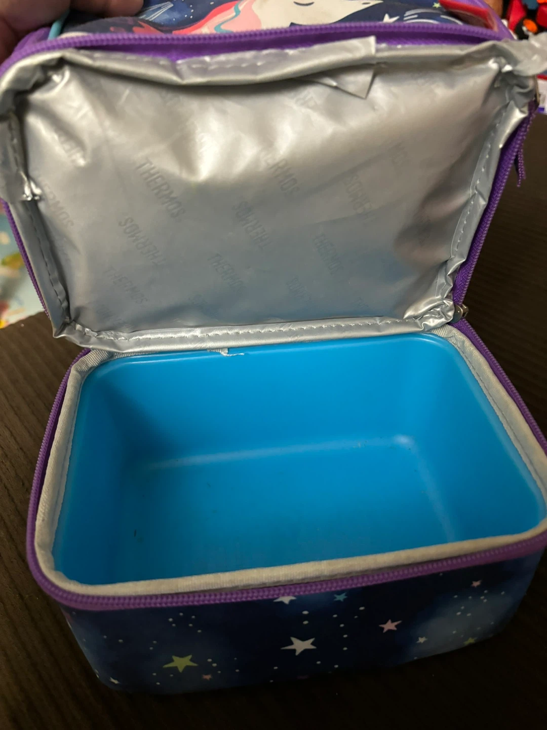 Thermos Lunch Bag with Unicorn and Star Design - photo 2