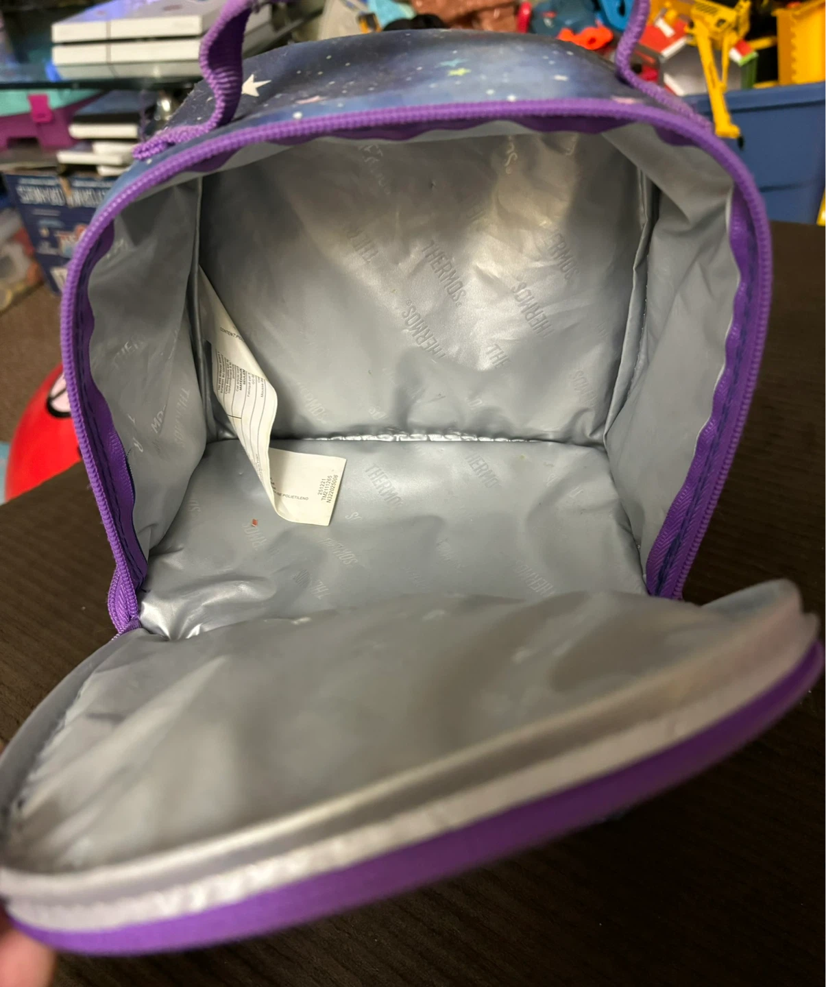 Thermos Lunch Bag with Unicorn and Star Design - photo 3