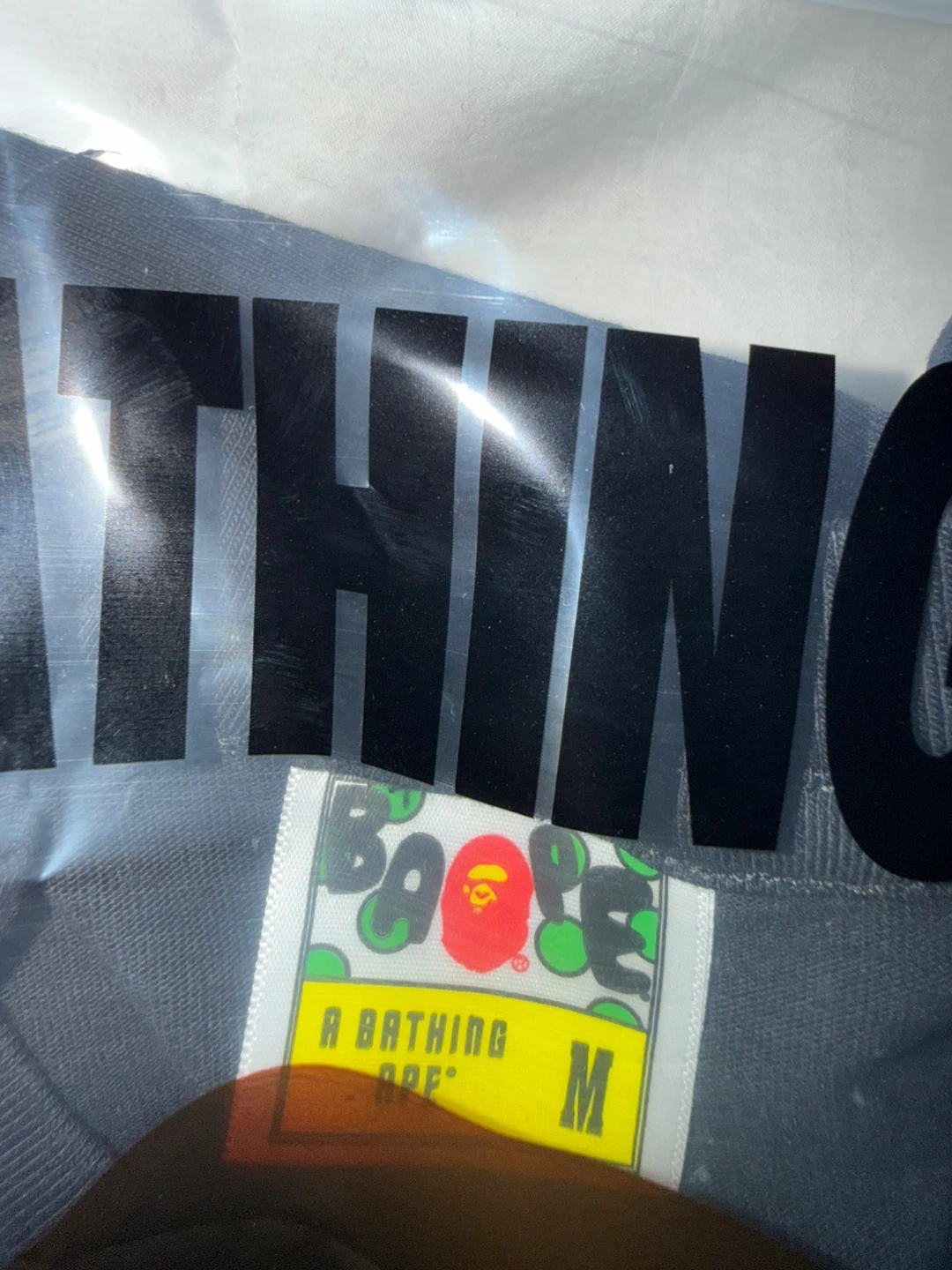 BAPE Ape Head T-Shirt - Plaid Design - photo 3