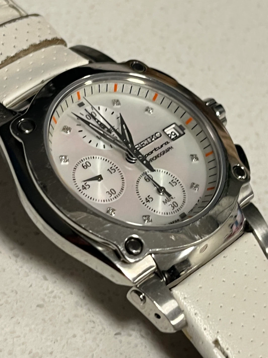 Seiko Sportura Chronograph Watch - photo 2