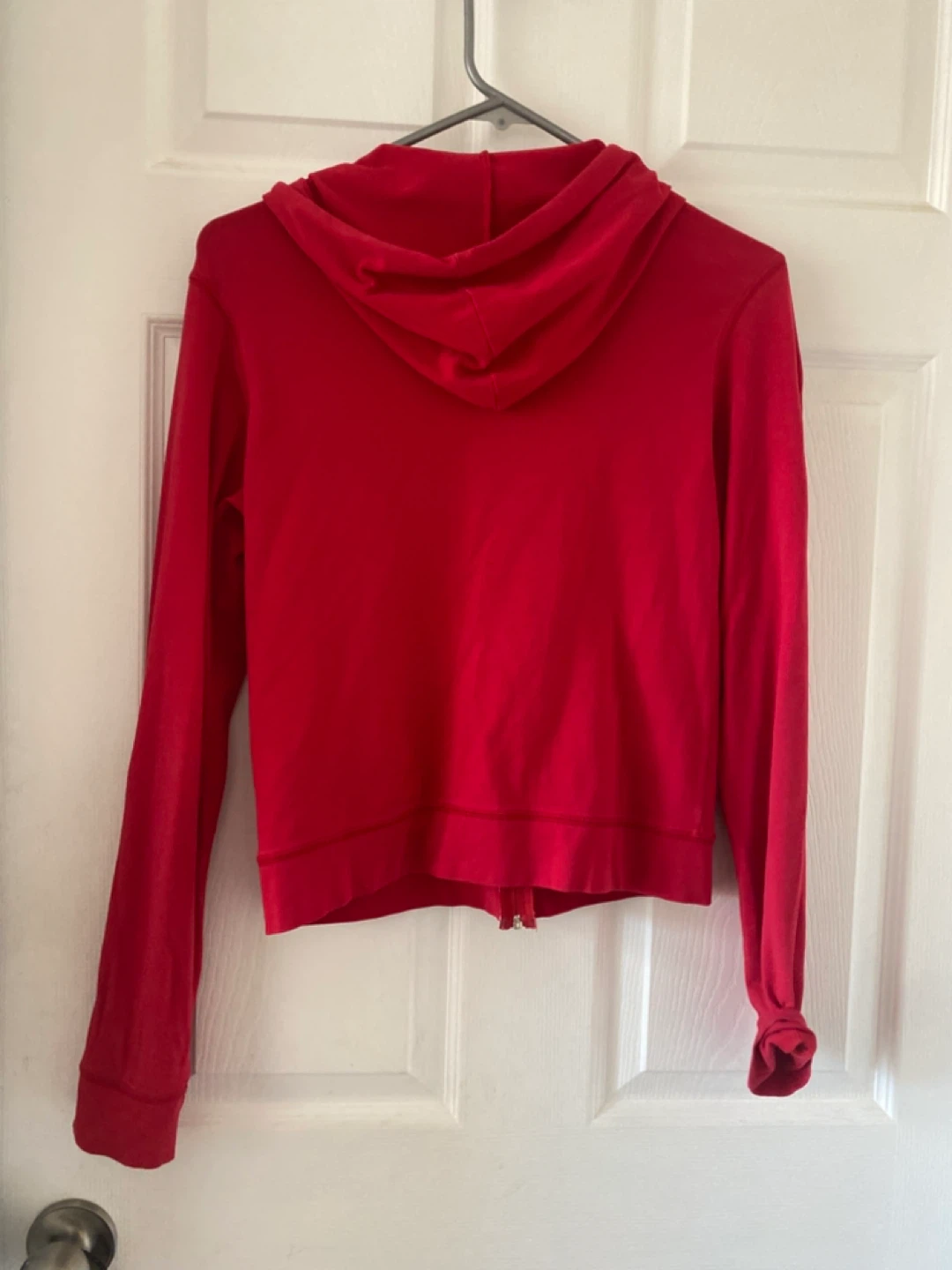 Tommy Girl Red Zip-Up Hoodie - photo 2