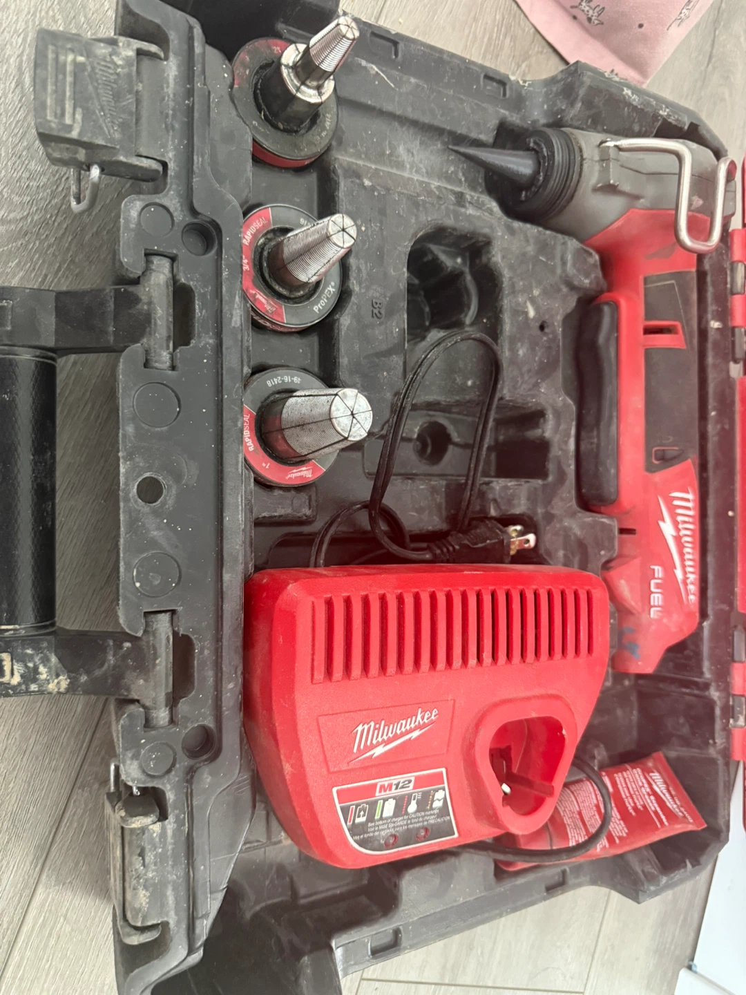 Milwaukee M12 FUEL ProPEX Expander Tool Kit - photo 2