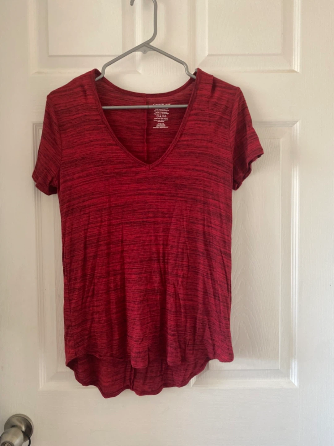 Canadian Cotton Blend V-Neck T-Shirt