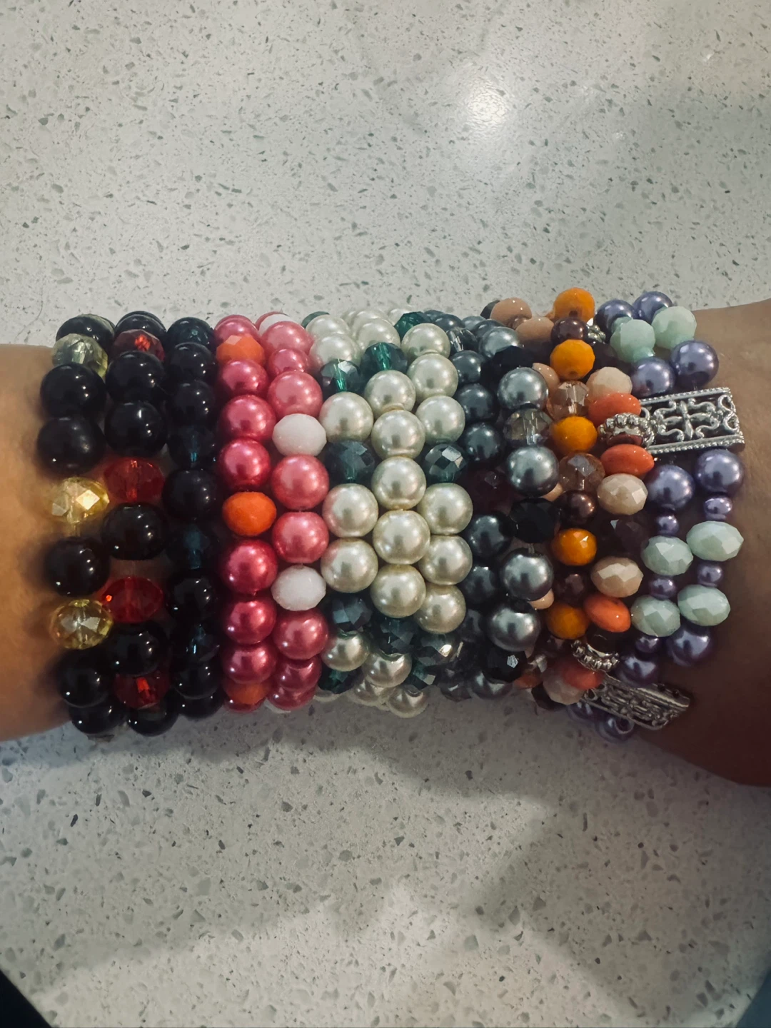 Assorted Beaded Bracelets - Various Colours - photo 2