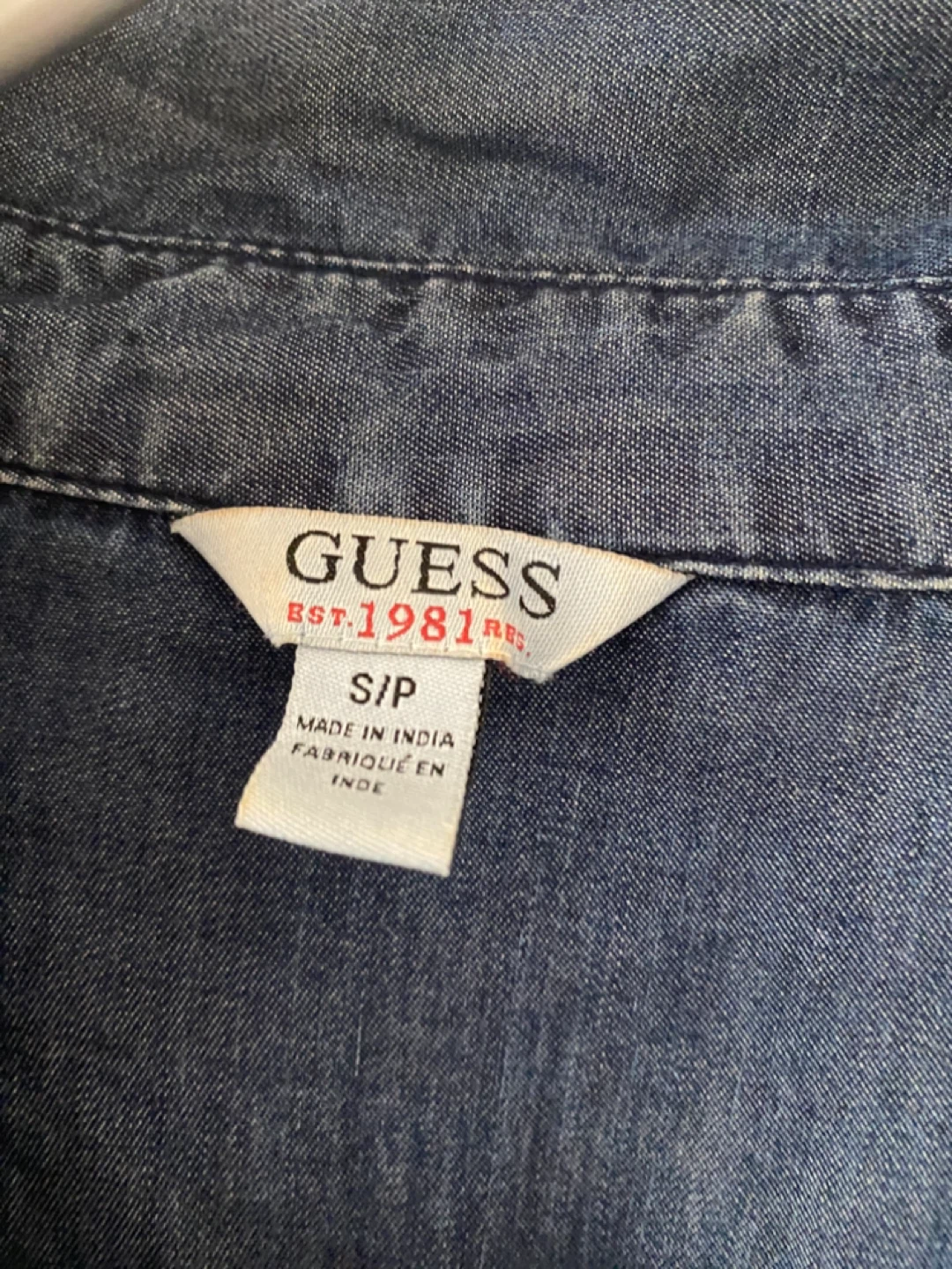 Guess Denim Shirt Size S/P - photo 2