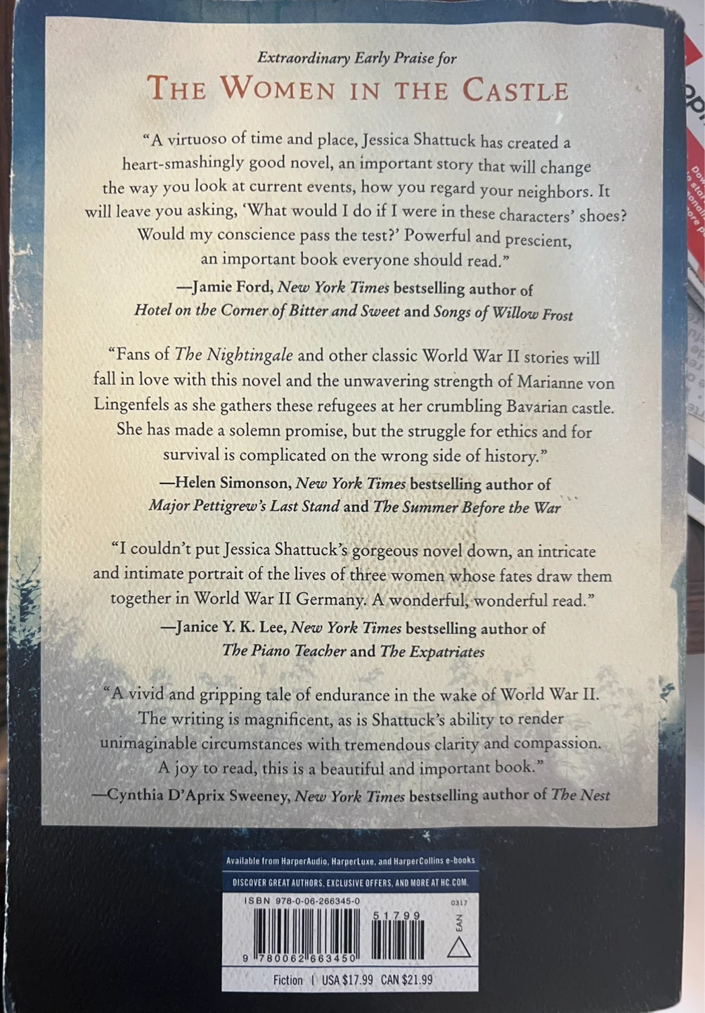 The Women in the Castle by Jessica Shattuck Novel - photo 2