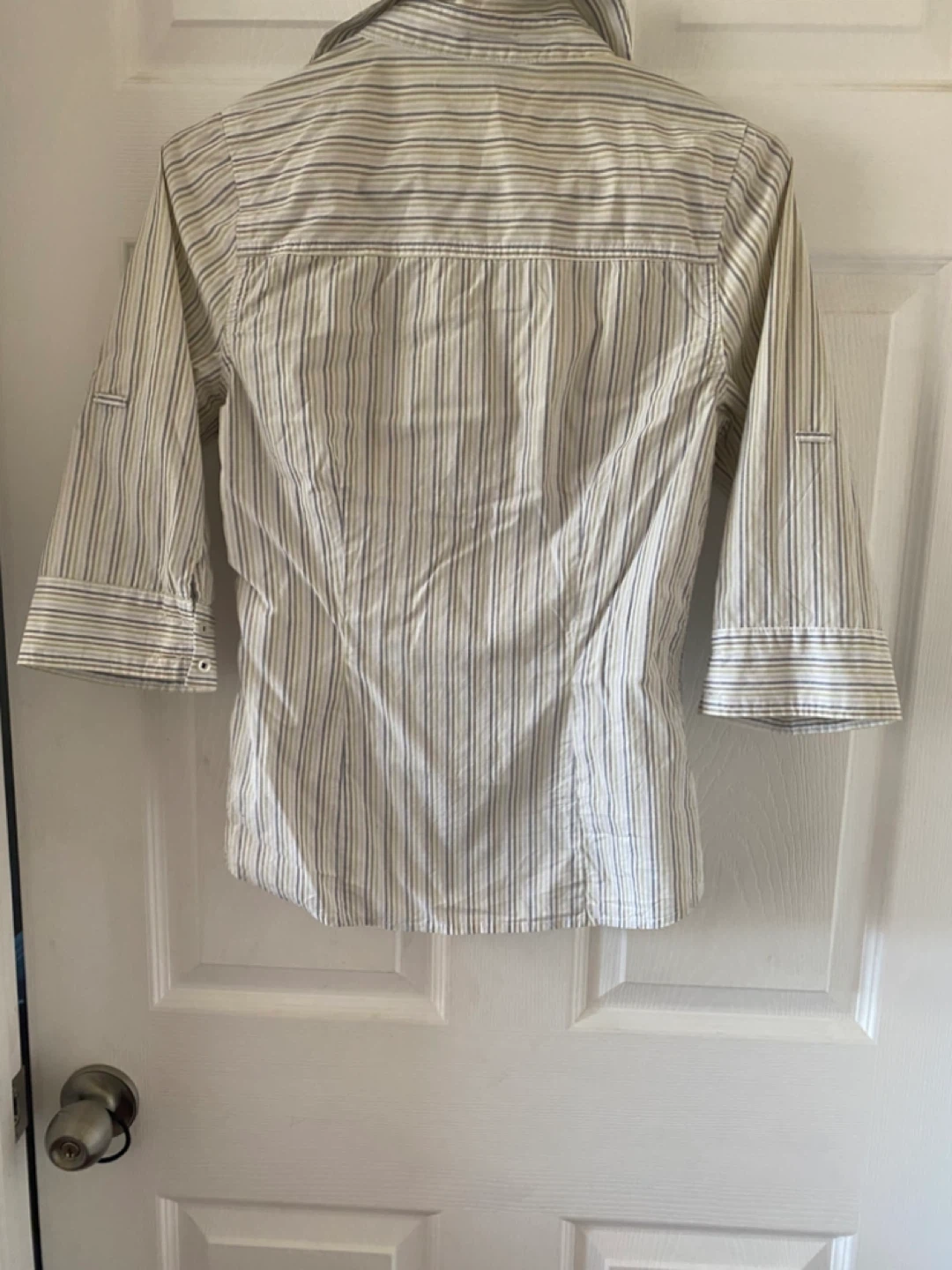 Reitmans Striped Button-Up Shirt XS/TP - photo 5