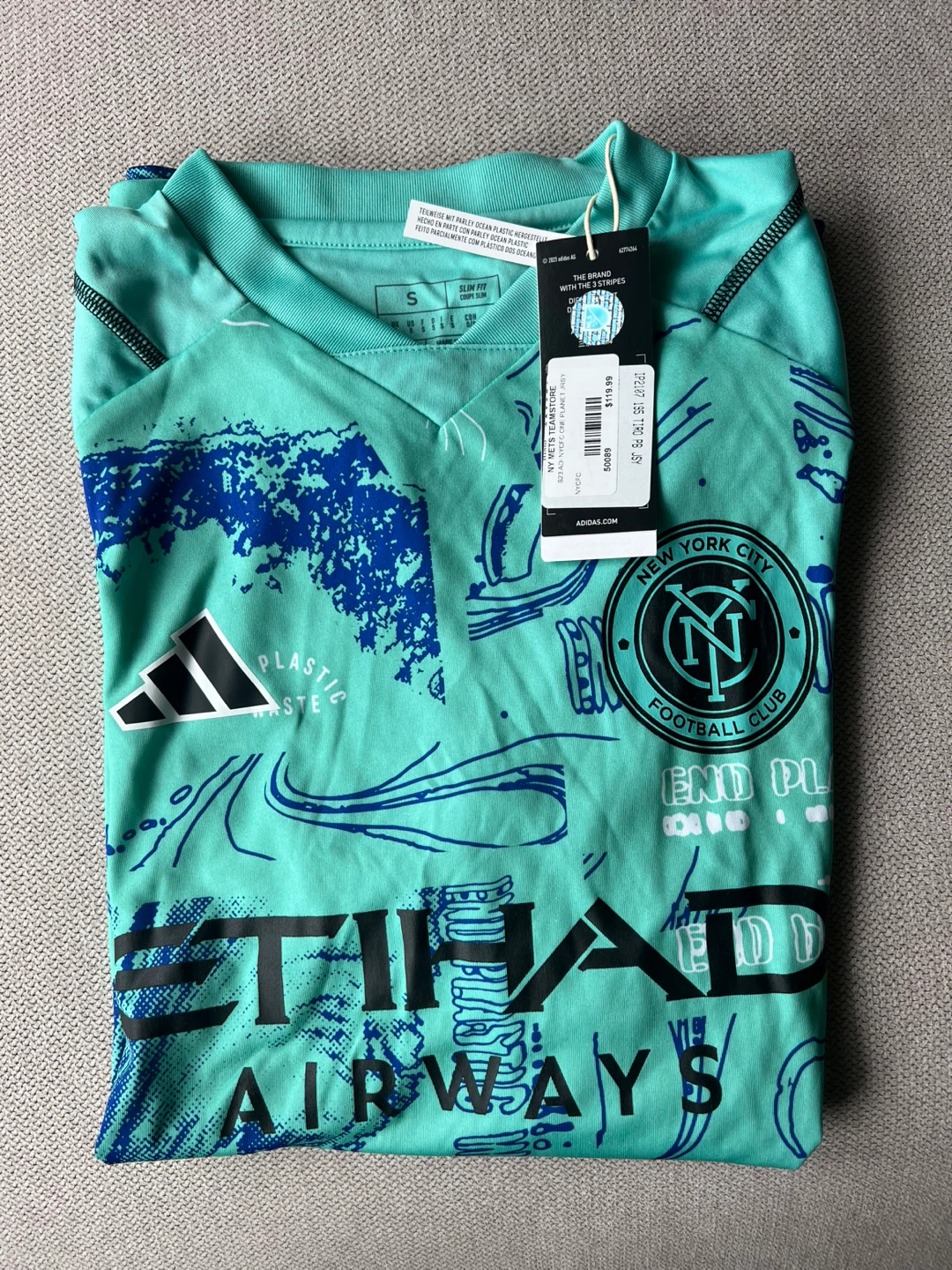 Adidas New York City FC Soccer Jersey