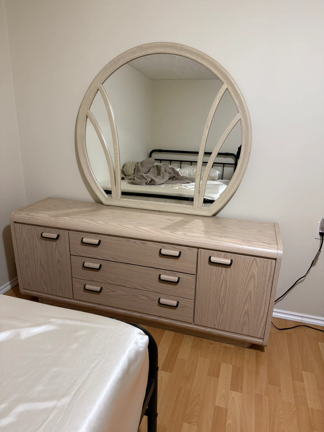 Bedroom Dresser with Mirror