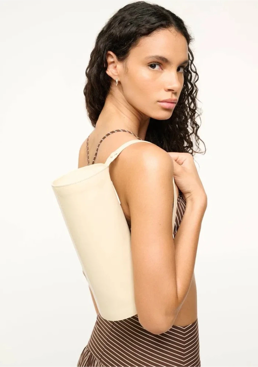 Staud cream Leather "TARU  Bag"