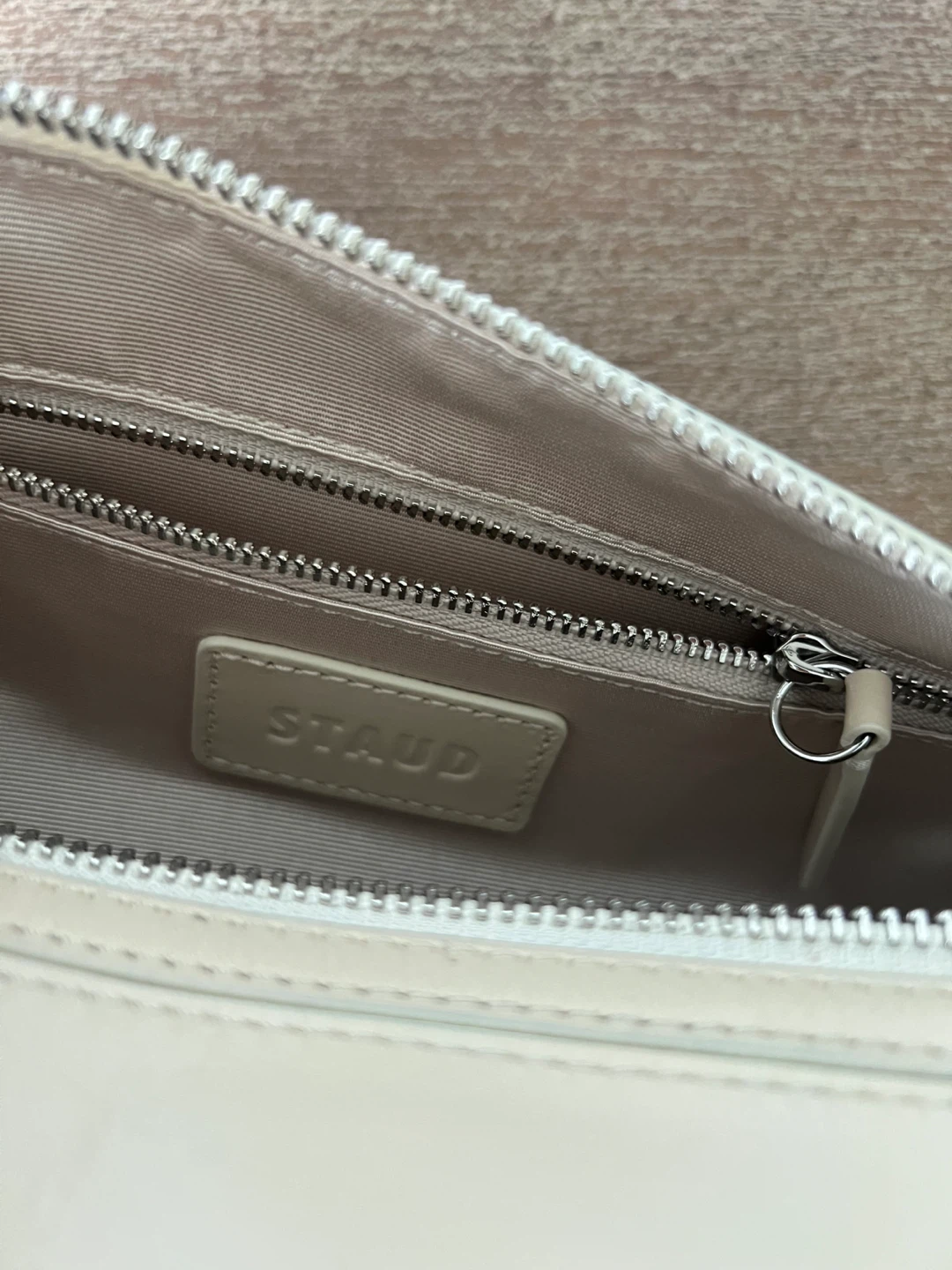 Staud cream Leather "TARU  Bag" - photo 3