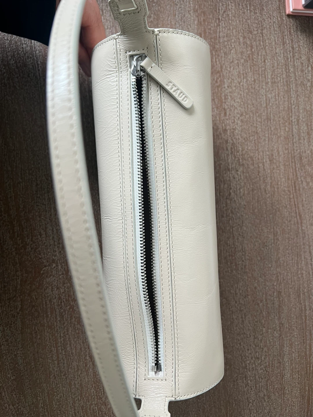 Staud cream Leather "TARU  Bag" - photo 4