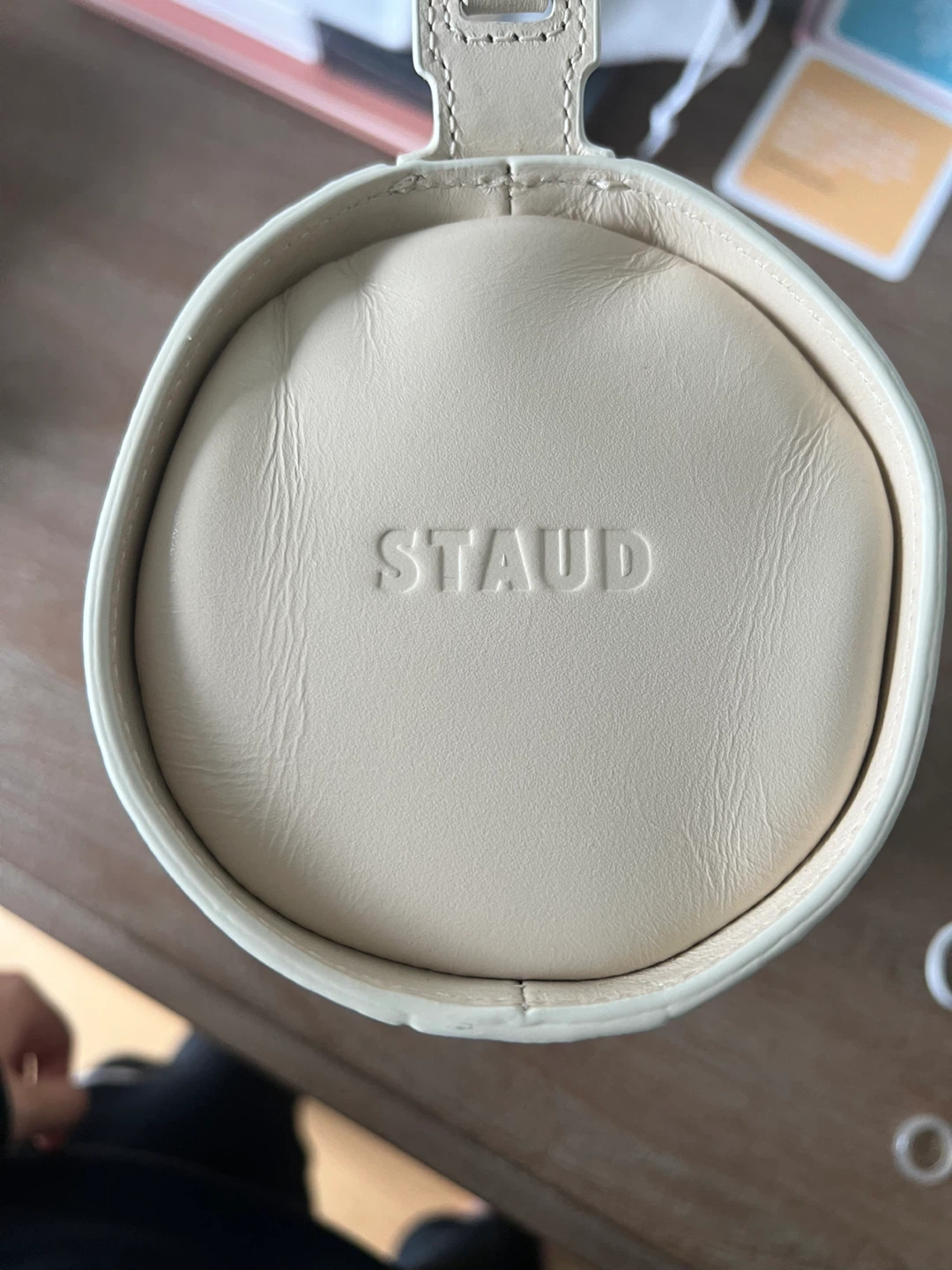 Staud cream Leather "TARU  Bag" - photo 5