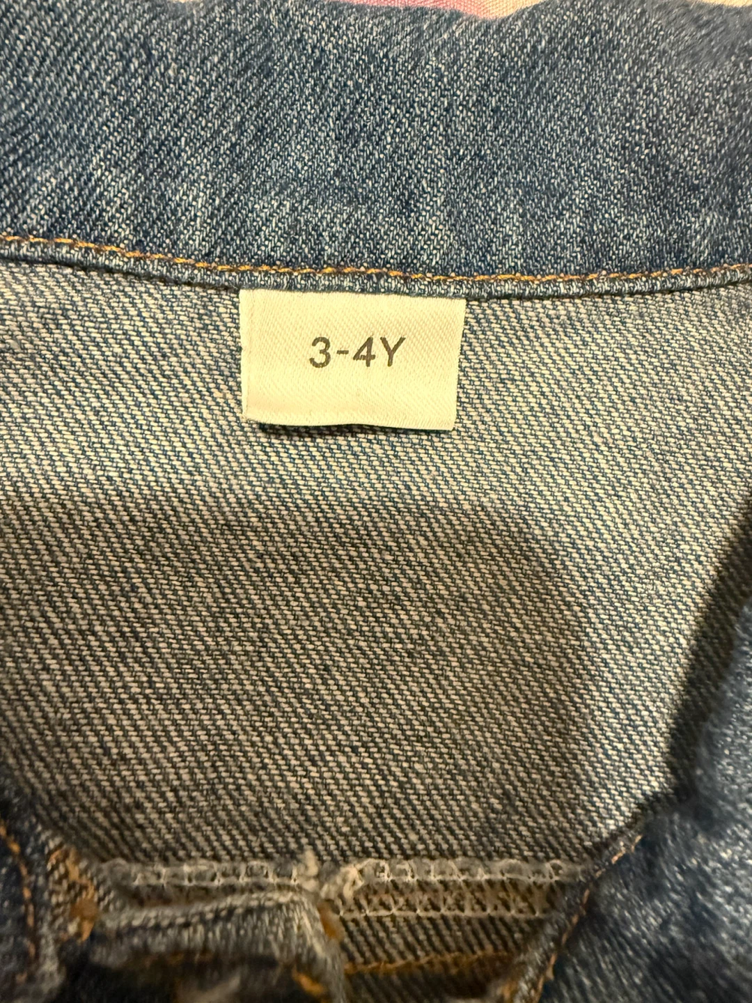 Kids Denim Jacket "Make Today Great" - Size 3-4Y - photo 3