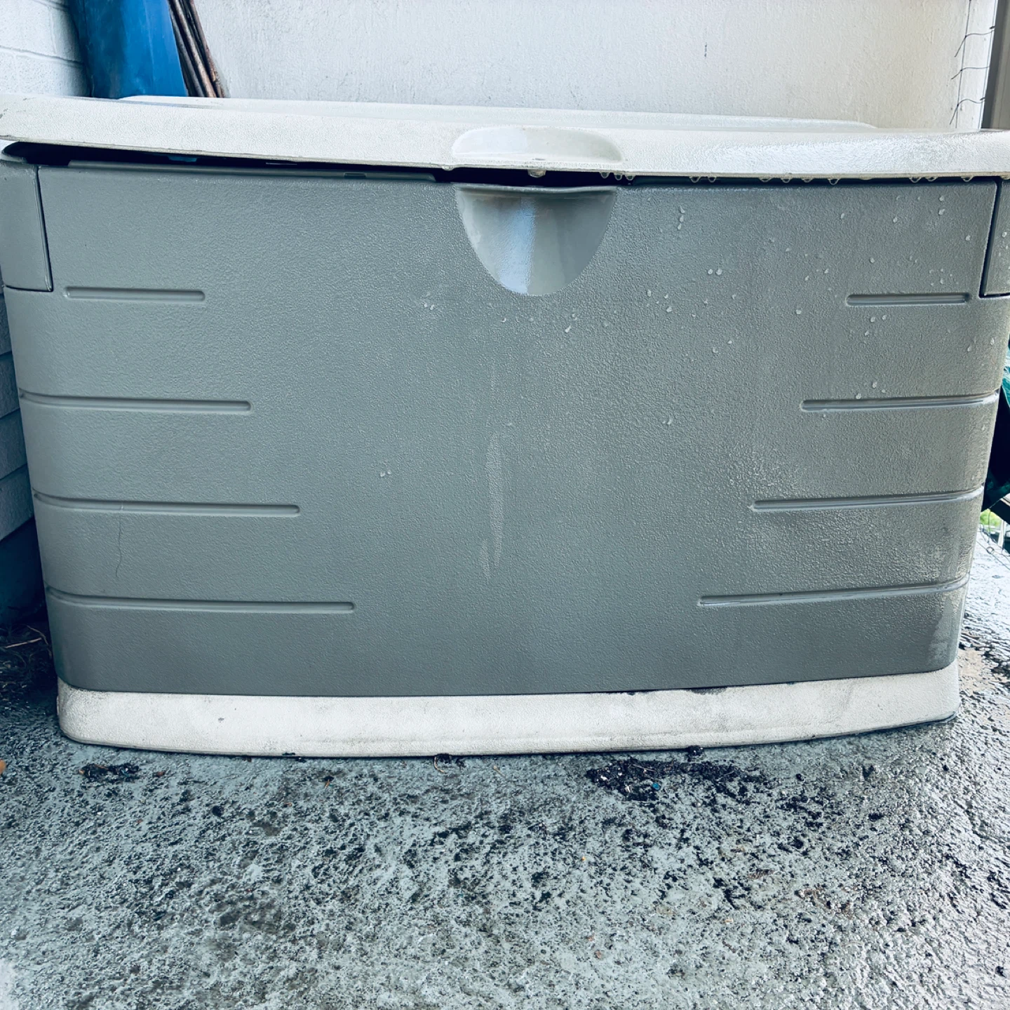 Grey Storage Deck Box - photo 2