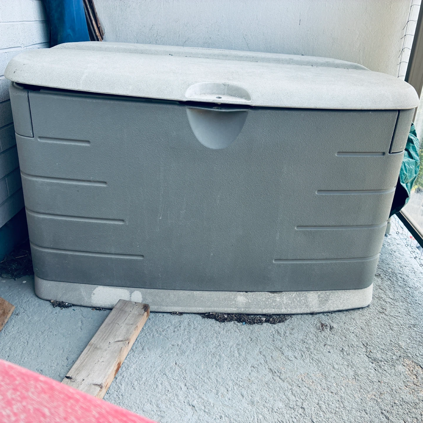 Grey Storage Deck Box - photo 3