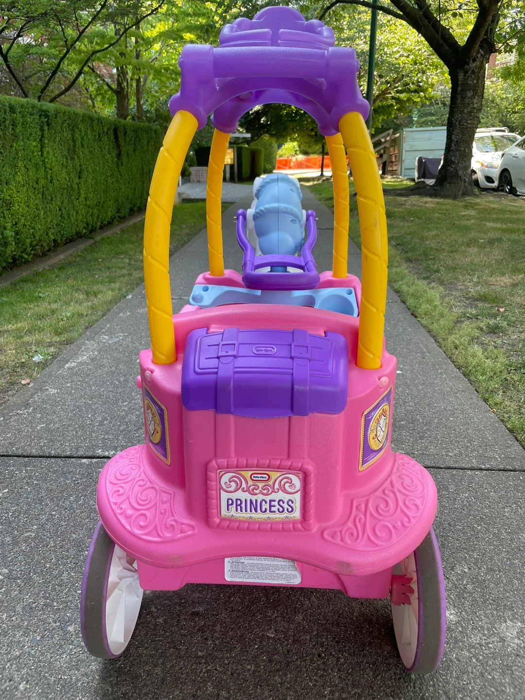 Little Tikes Horse and Carriage Ride-On Toy - photo 2