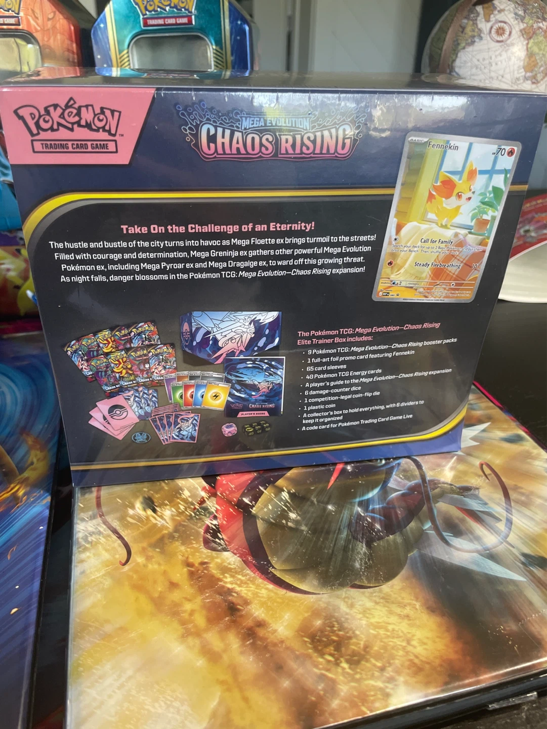 Pokémon TCG Mega Evolution Chaos Rising Elite Trainer Box - photo 2