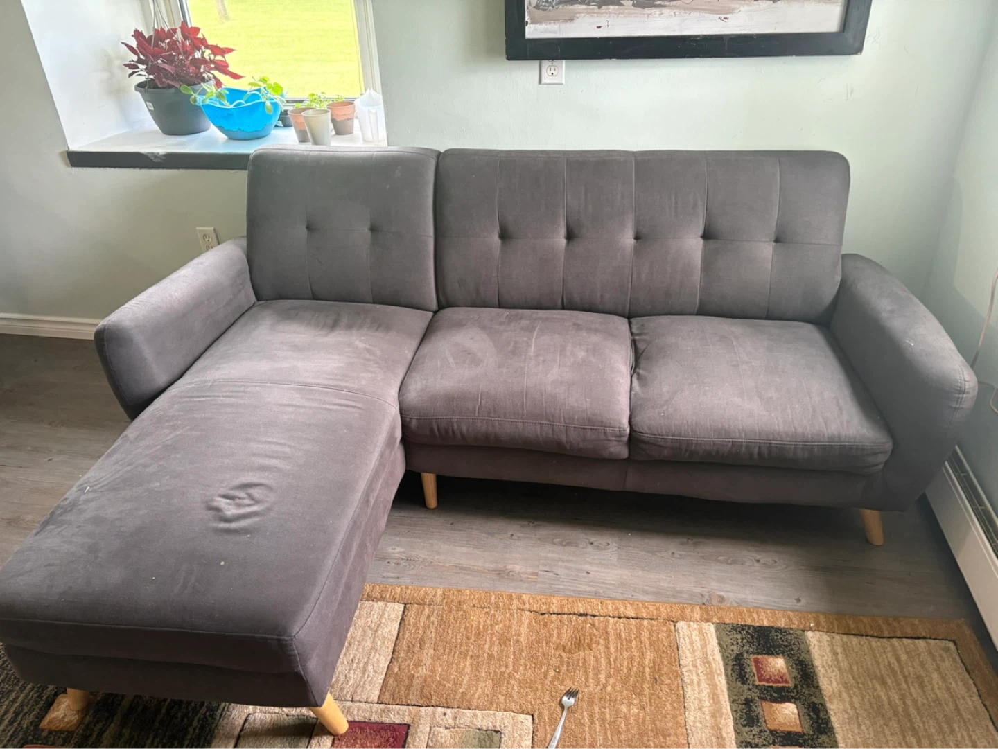 Grey Sectional Sofa
