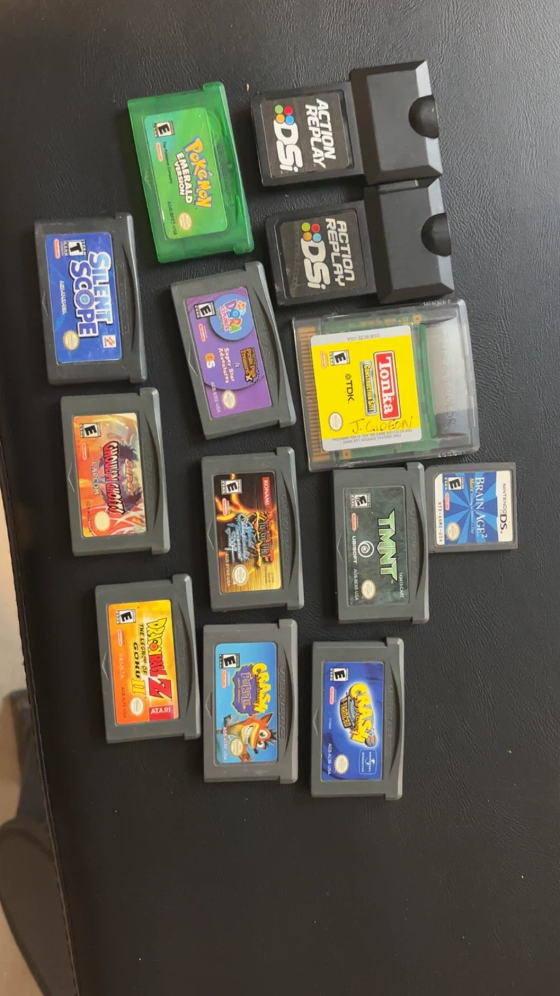 Lot of 13 Game Boy Advance and DS Games