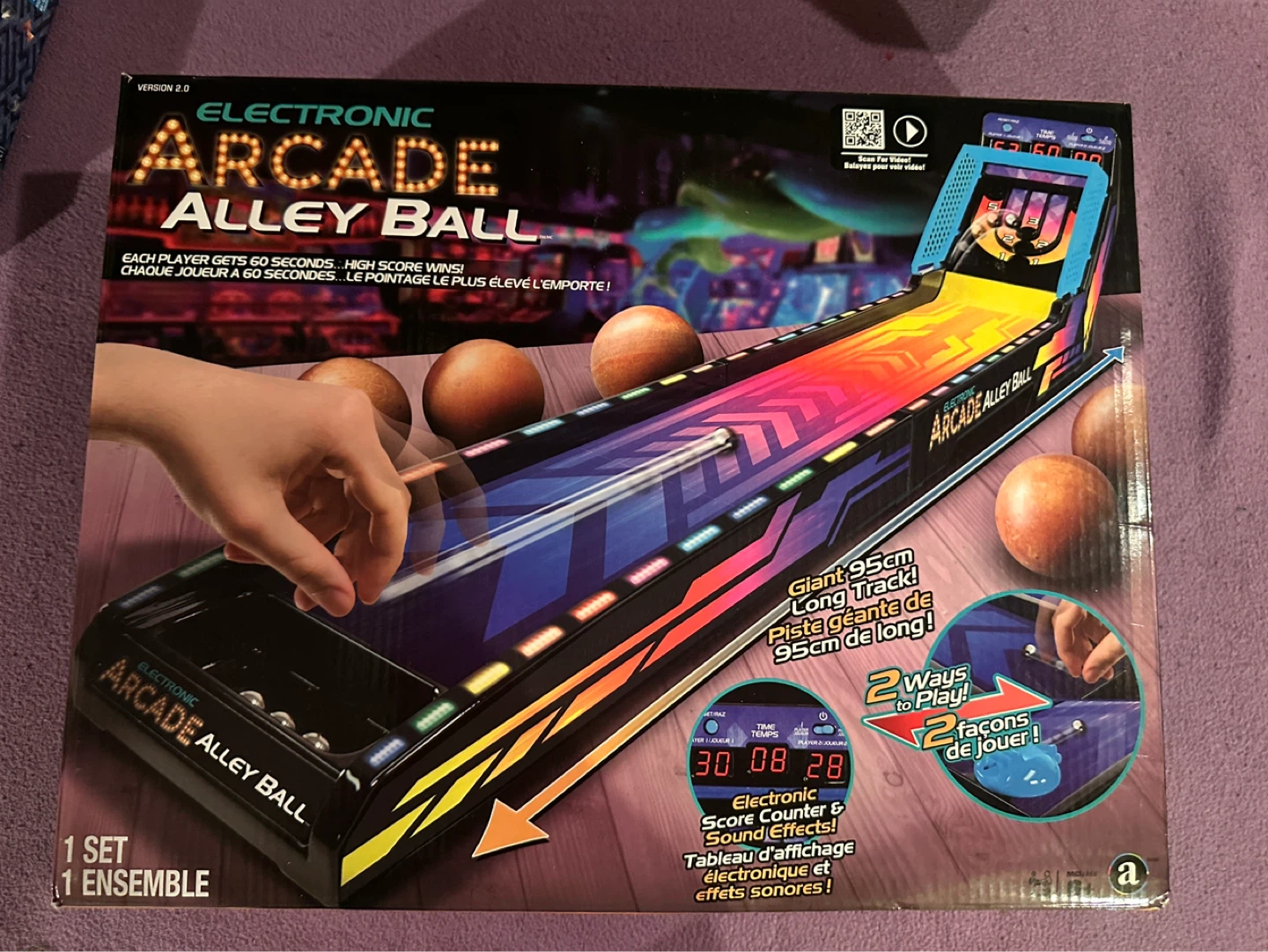 🎯 Electronic Arcade Alley Ball – Great Condition