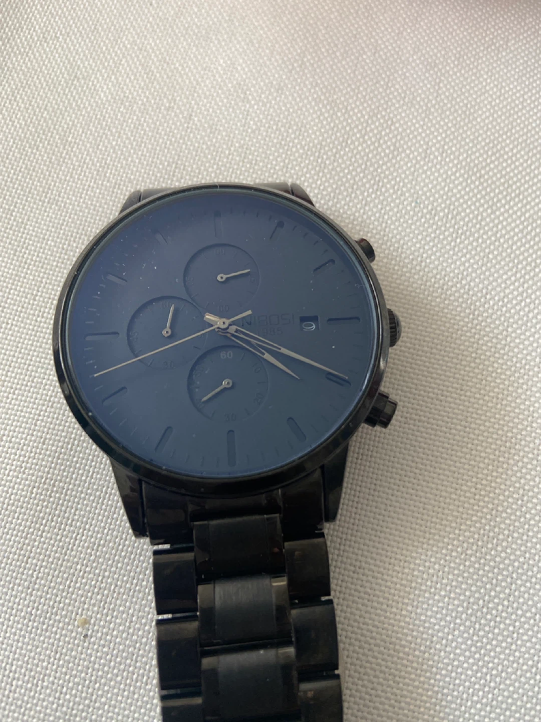 MENROSSI Chronograph Watch - Black