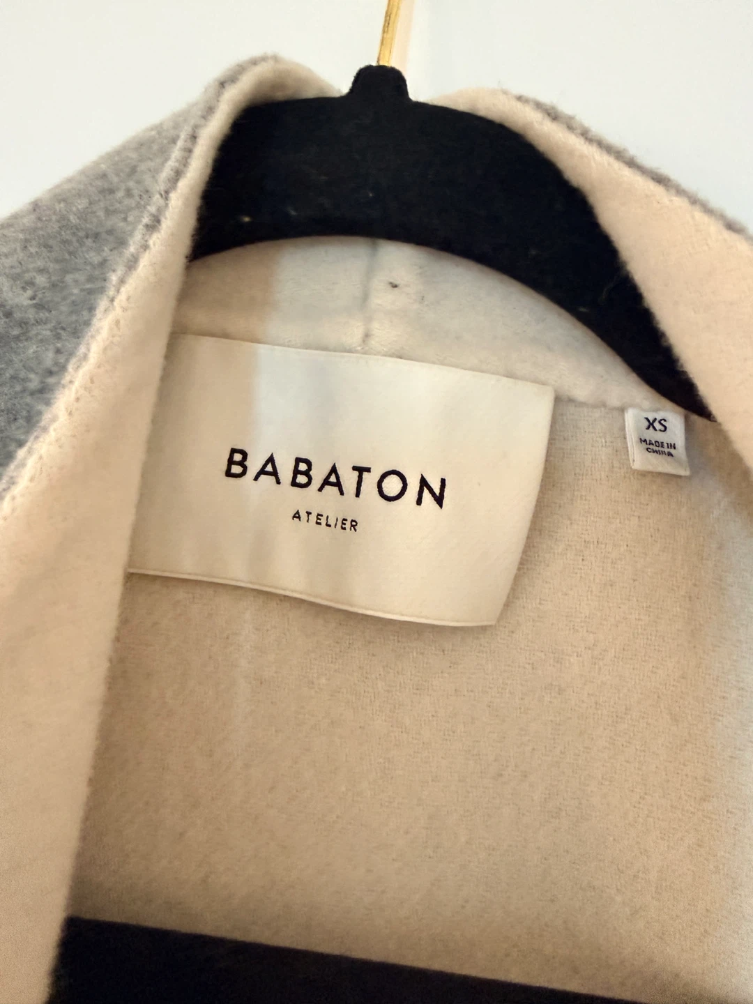 Babaton Aritzia Grey Wool Coat - XS - photo 3