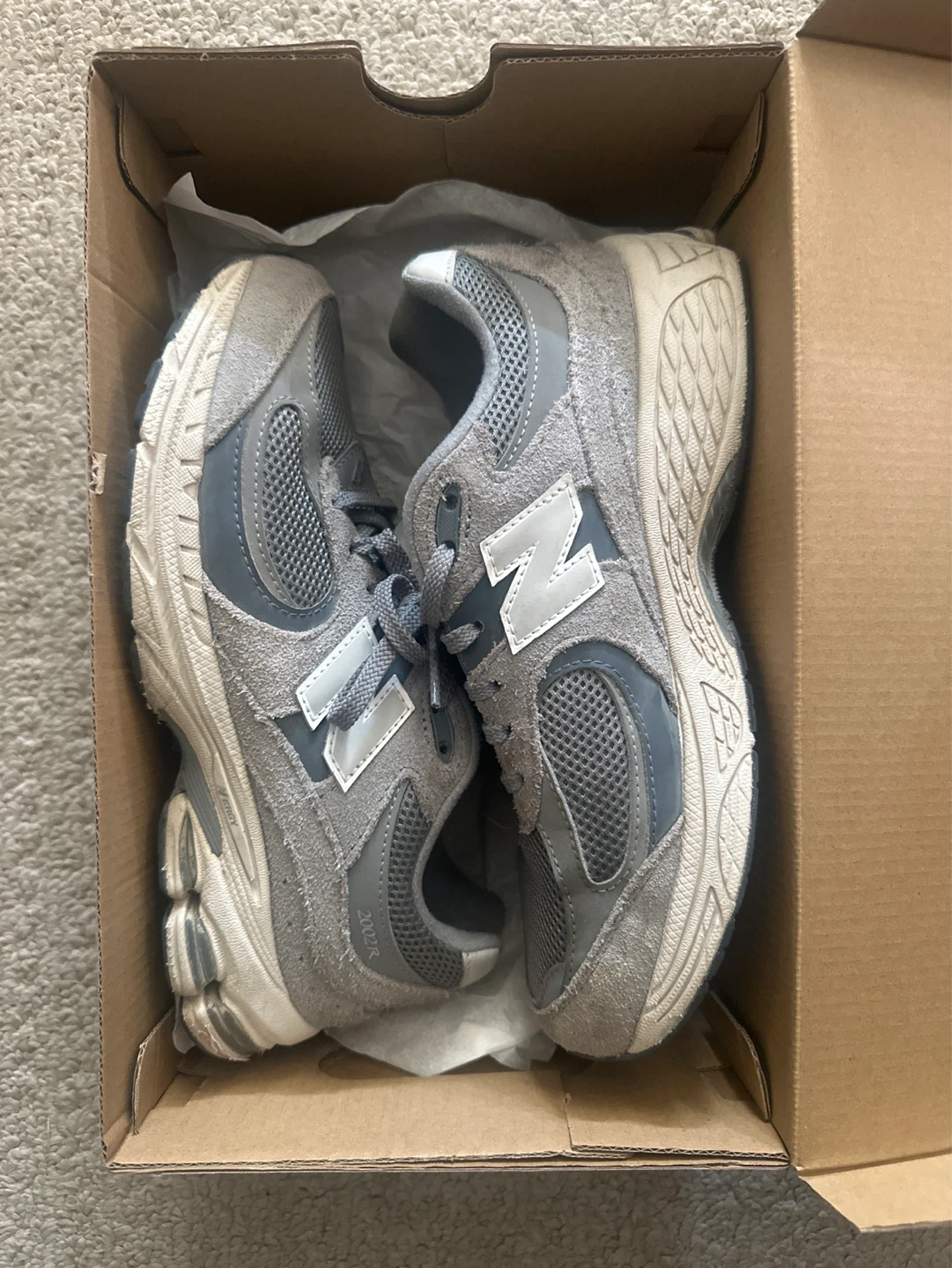New Balance 2002R Grey Running Shoes